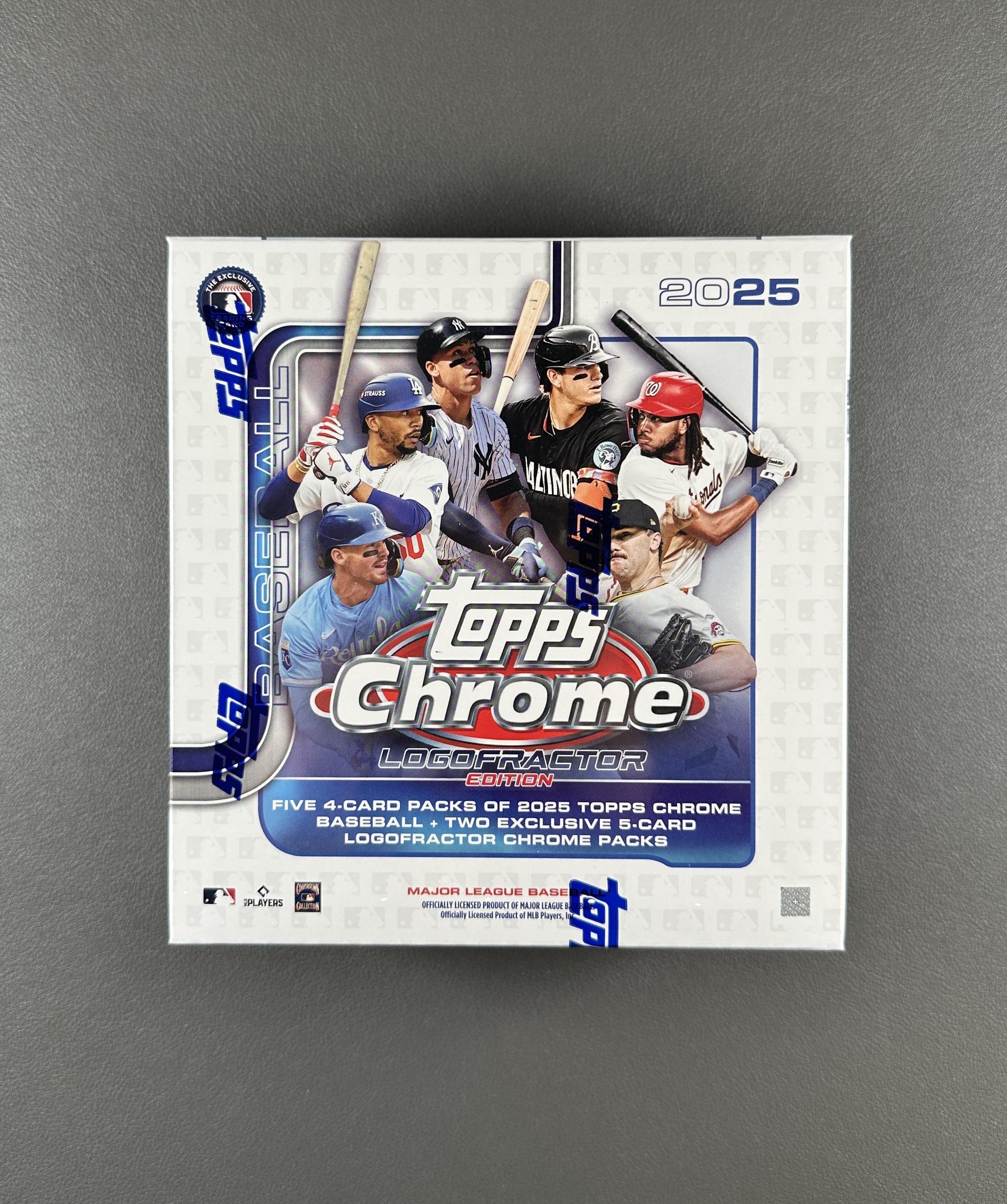 2025 Topps Chrome Logofractor Baseball 【伟K拍卖】寻找变化版 签字 超低编 ,可博 布鲁克斯李,詹姆斯伍德,佐佐木,迪伦克鲁兹等。鸽子重拍4盒,发货看详情!