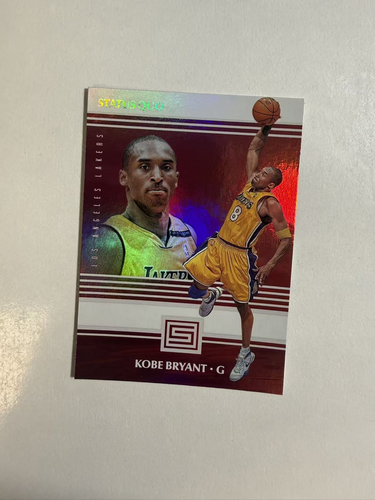 2017-18 Panini Status Kobe Bryant 湖人 科比 布莱恩特 小飞侠 黑曼巴 折射 卡品如图 不保卡品 介意勿拍