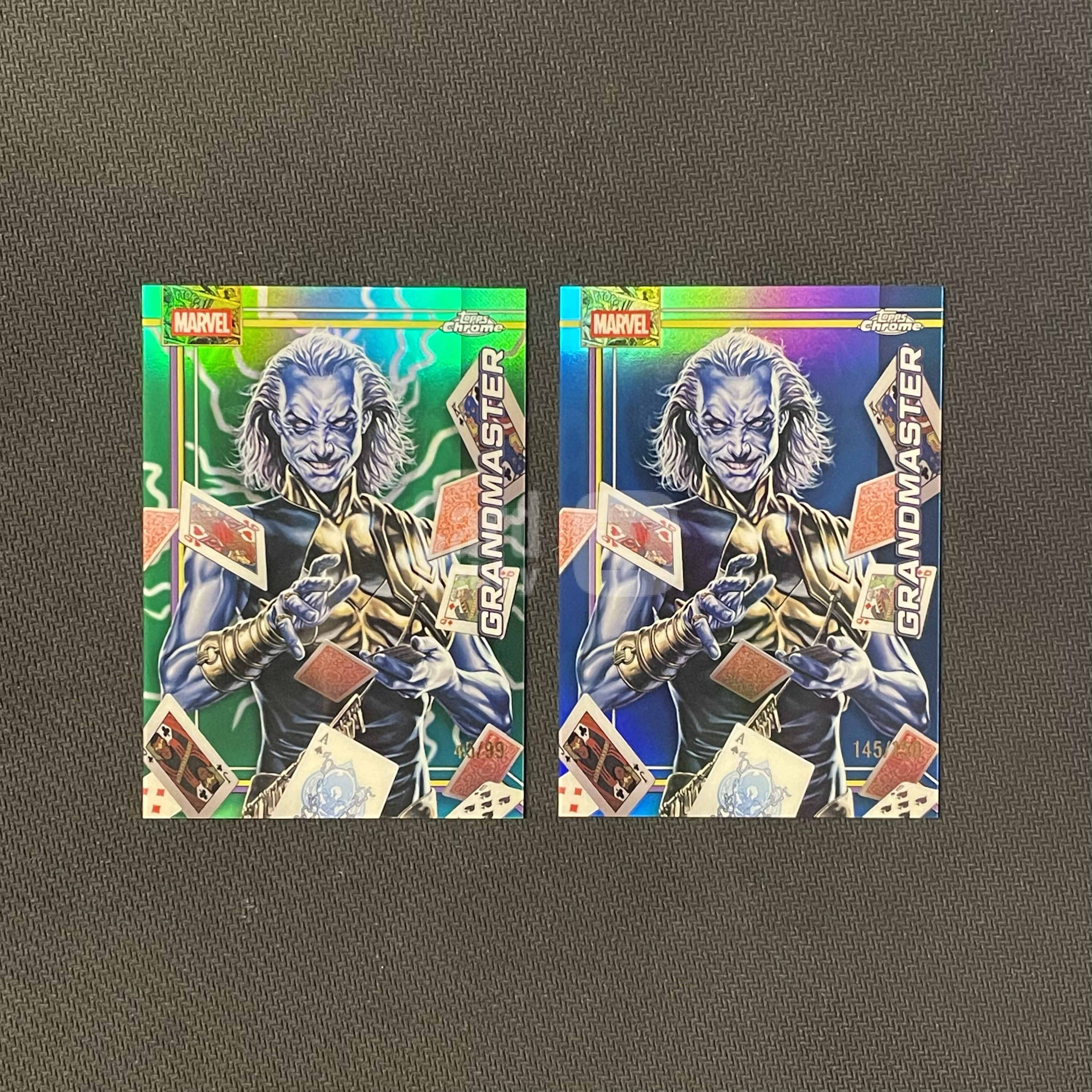 2026 Topps Chrome Grandmaster 【无界代卖】Marvel 漫威 宗师 高天尊 99编 绿折 150编 蓝折 个别有瑕 不保卡品 不累计 大鱼