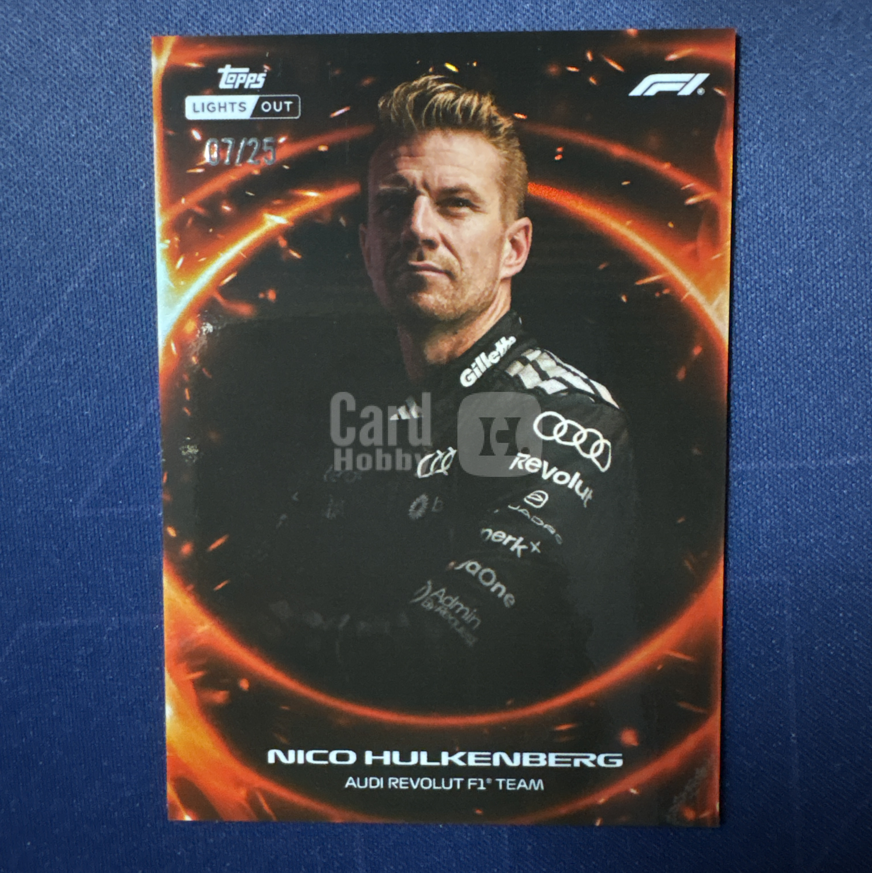 2026 Topps Lights Out Nico Hulkenberg 【爆爆代卖】F1 熄灯 尼科 霍肯博格 7/25编 低编 橙折 Ignite 锋芒新秀 特卡 奥迪车队 专收必备 #冷哥