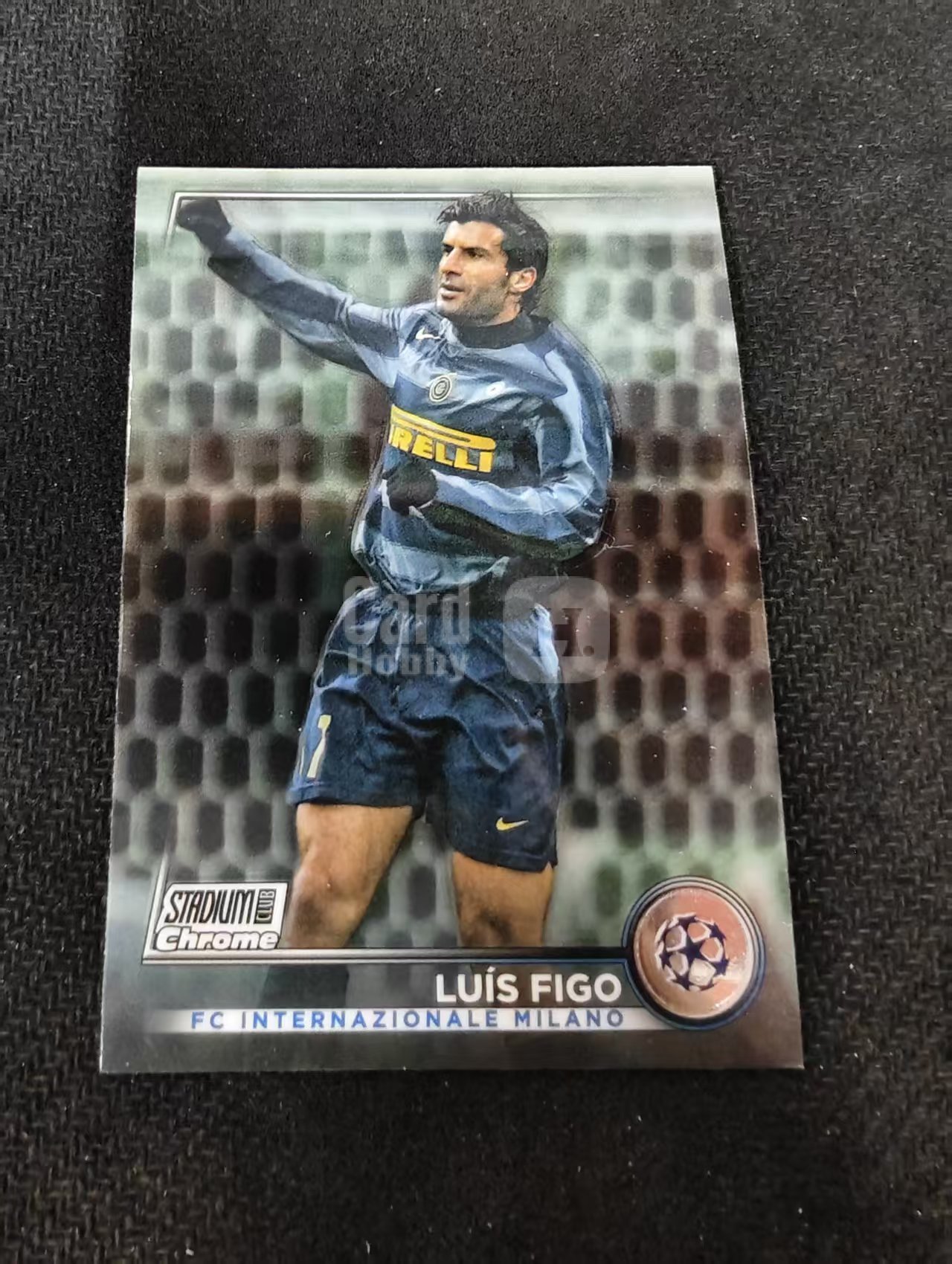 【可合并,不累计】2023 Topps Stadium Club Chrome luis figo 国际米兰 路易斯 菲戈 欧冠 竞技场 不保卡品 介意勿拍 #77