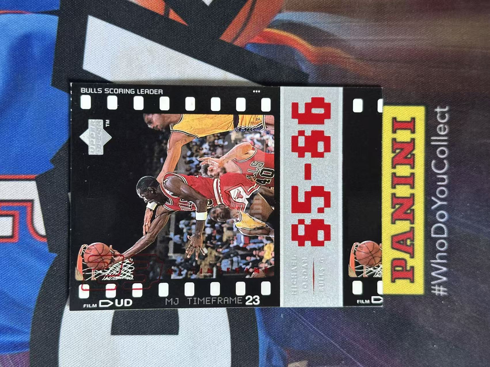 1998 Upper Deck MJ Timeframe 23 Michael Jordan 【小猪包代卖】迈克尔 乔丹 Timeframe 23 胶片特卡 #5 时刻 85-86年 base