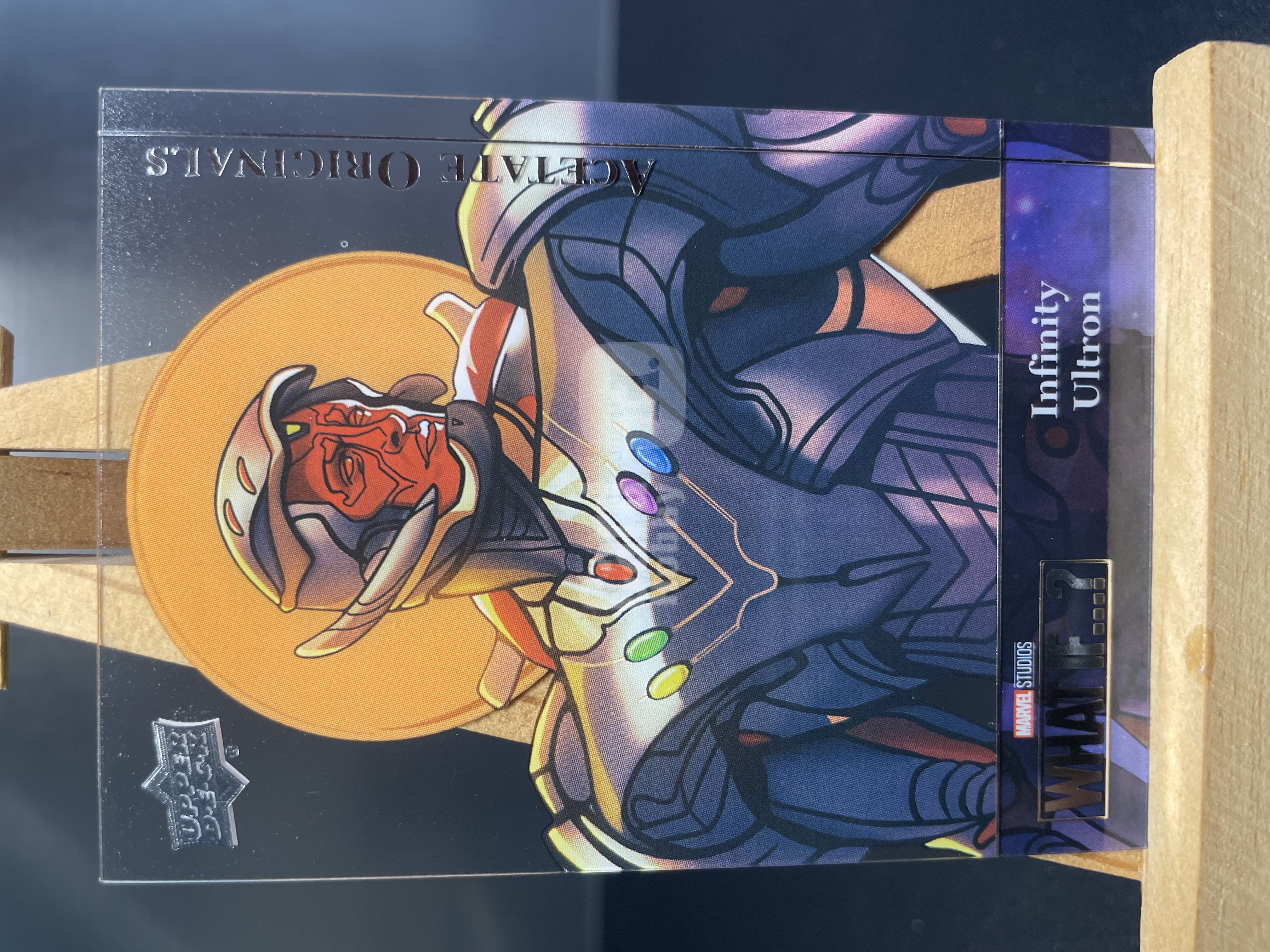 (B5)2023 UPPER DECK 透明胶片 特卡 漫威 无限奥创 实卡好看 收藏凑套必备 卡品如图 !!!