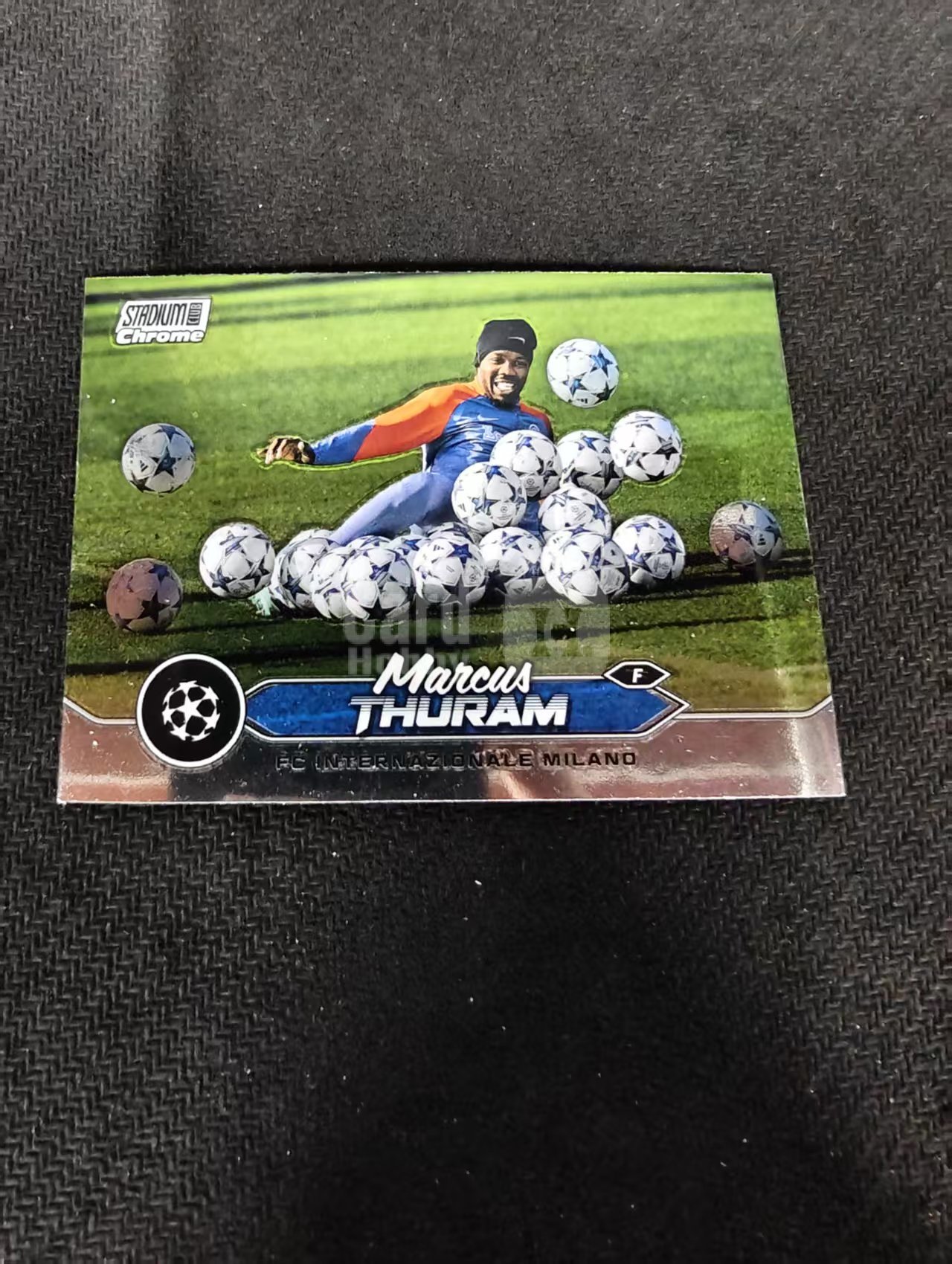 【可合并,不累计】2024 Topps Stadium Club Chrome Marcus Thuram 图拉姆 国际米兰 竞技场 欧冠 不保卡品 介意勿拍 #31