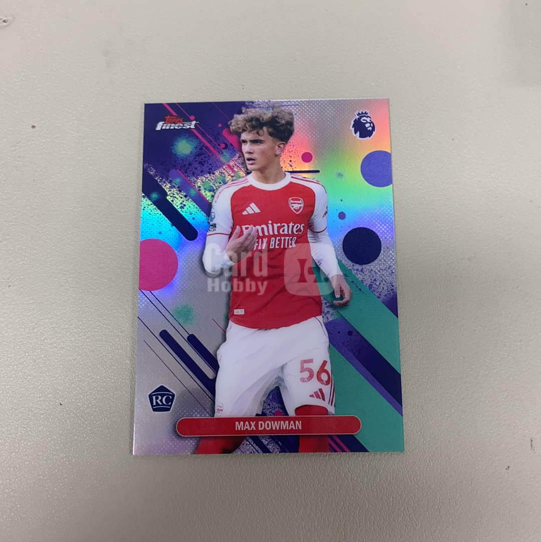 【小牛代拍】2026 Topps Finest Max Dowman #35 Finest 英超 元年 新秀年 RC 马克斯 道曼 英格兰妖人 银折 折射 一级 卡品如图(polo)