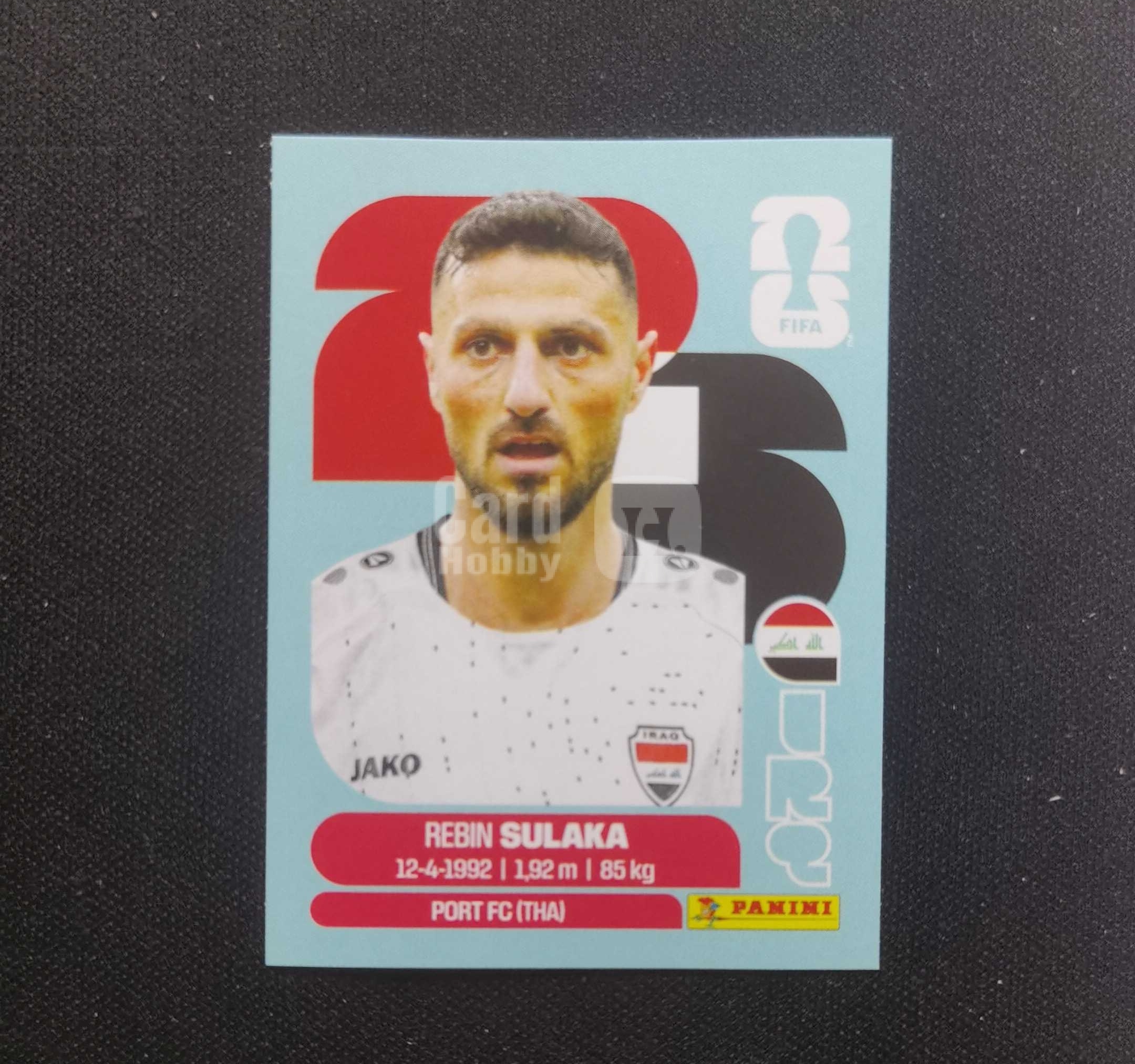 2026 Panini 世界杯贴纸 Rebin Sulaka 伊拉克🇮🇶 IRQ3 通行卡品 无限累计