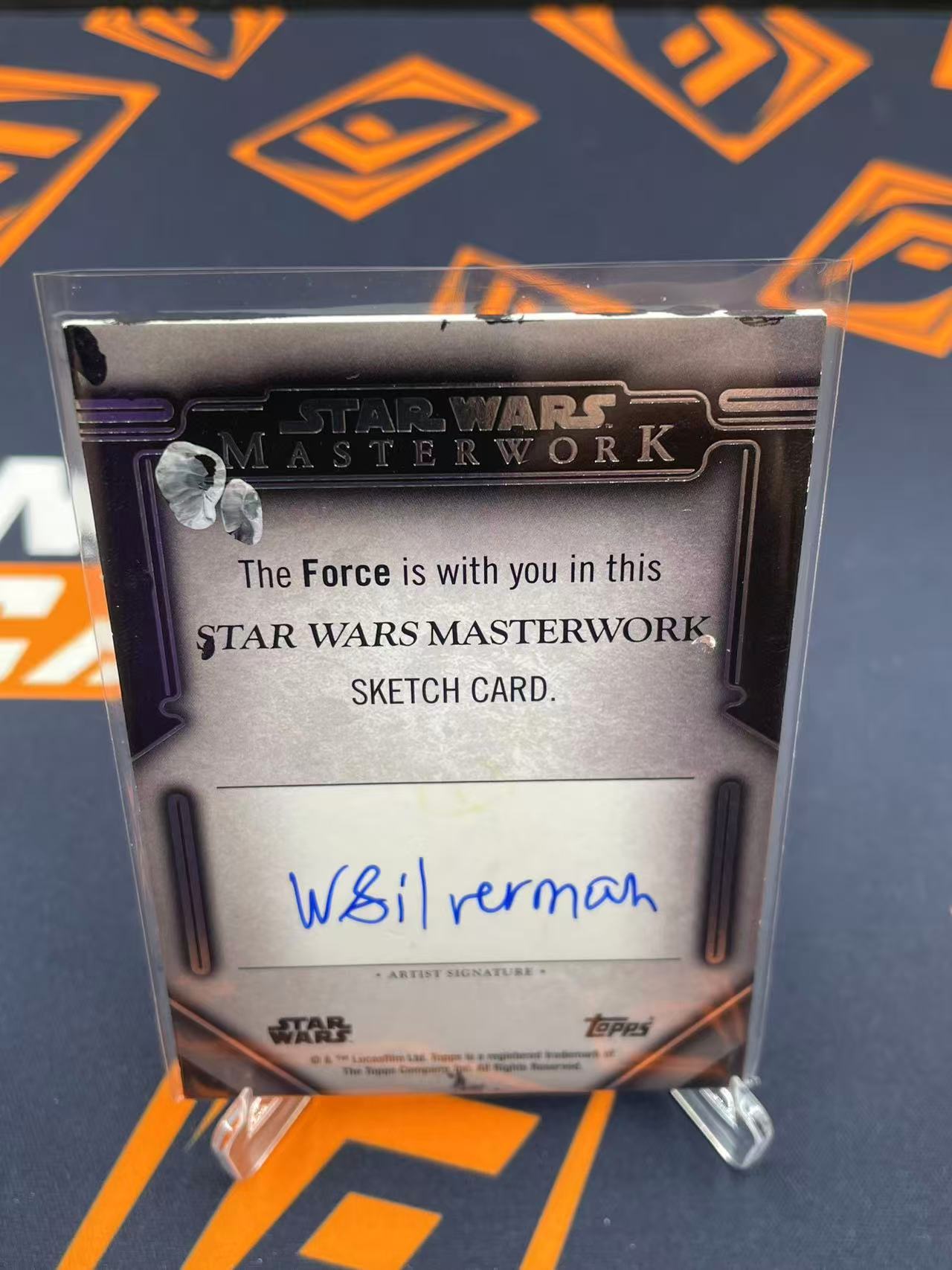 2026 Star Wars Topps 星球大战 Masterwork 大师杰作 手绘卡 Sketch 【缇缇代拍】 1/1编 ofo 画师 亲笔签名 值得收藏 天空城