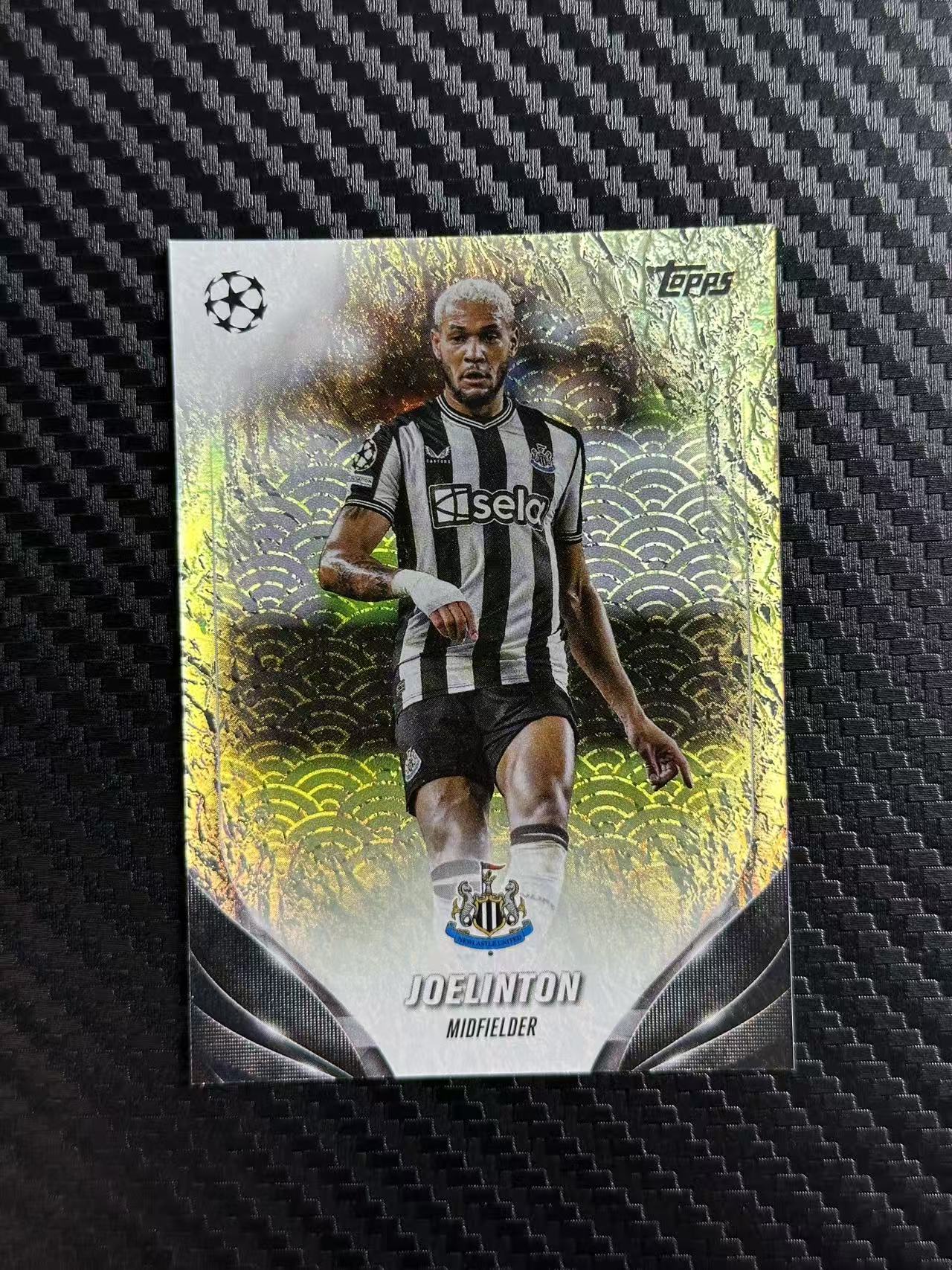 2024 Topps ucc Joelinton 欧冠 碧玉 纽卡斯尔 乔林顿 81/99 卡品如图 拍前看描述