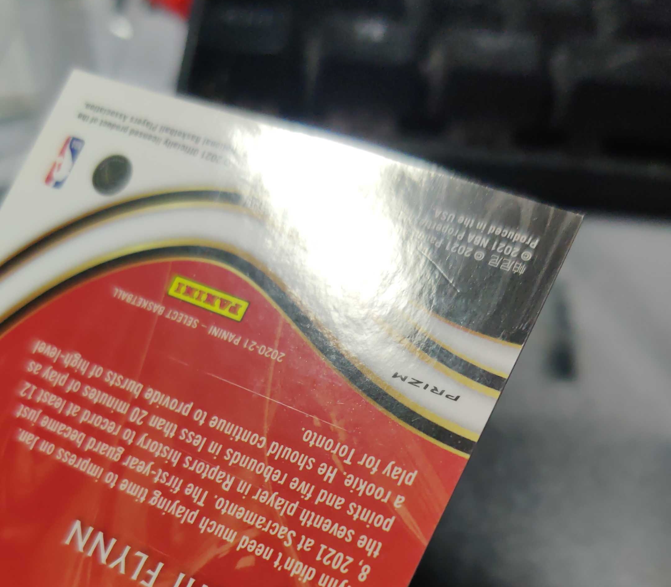 2020 Panini Select Malachi Flynn RC DQ代卖,不累计不到付!新秀年 猛龙 马拉奇弗林 50分先生 三级 蓝泡泡折 微瑕如图