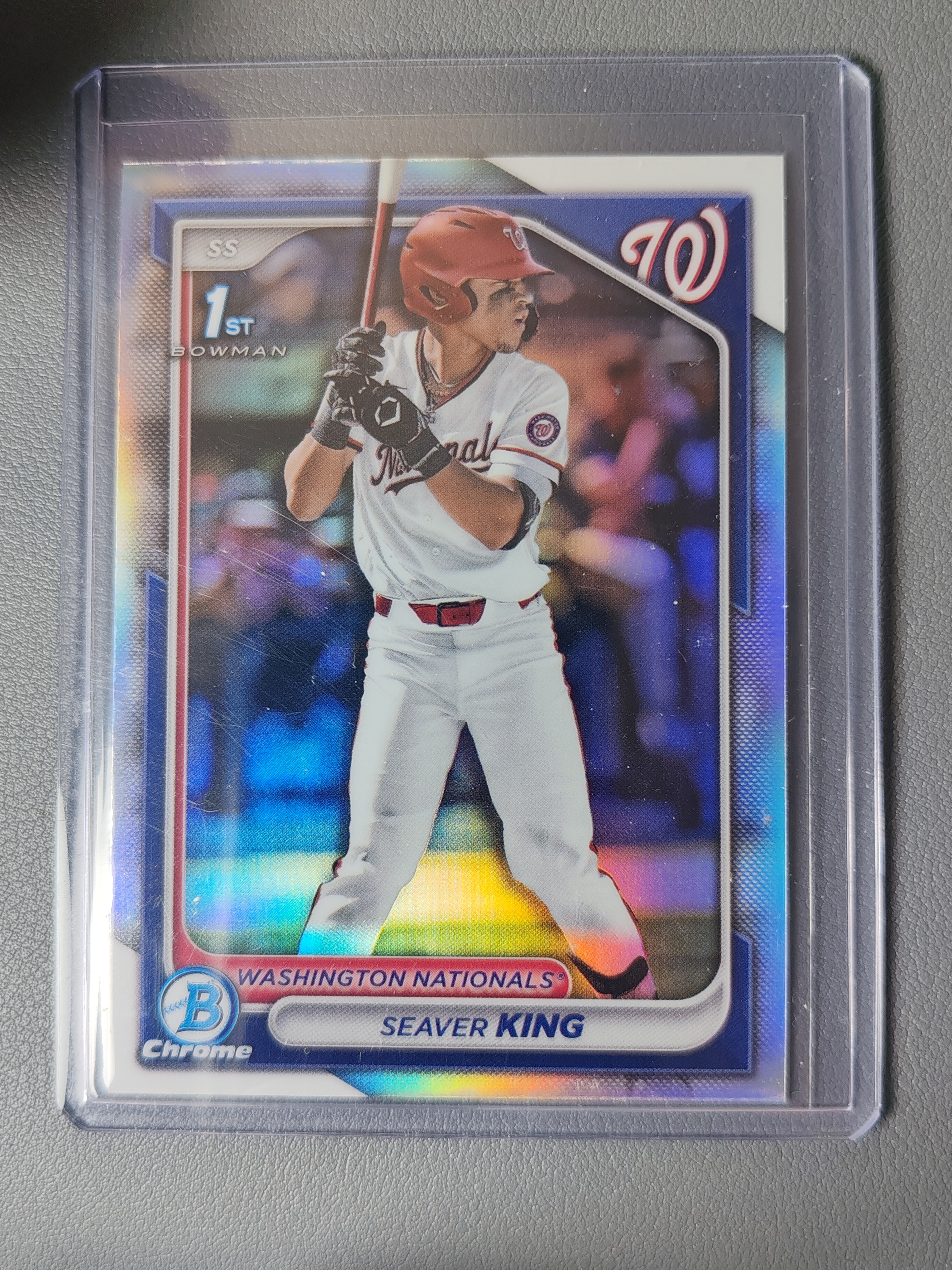 2024 Topps Bowman Seaver King RC 1st 银折!【001】