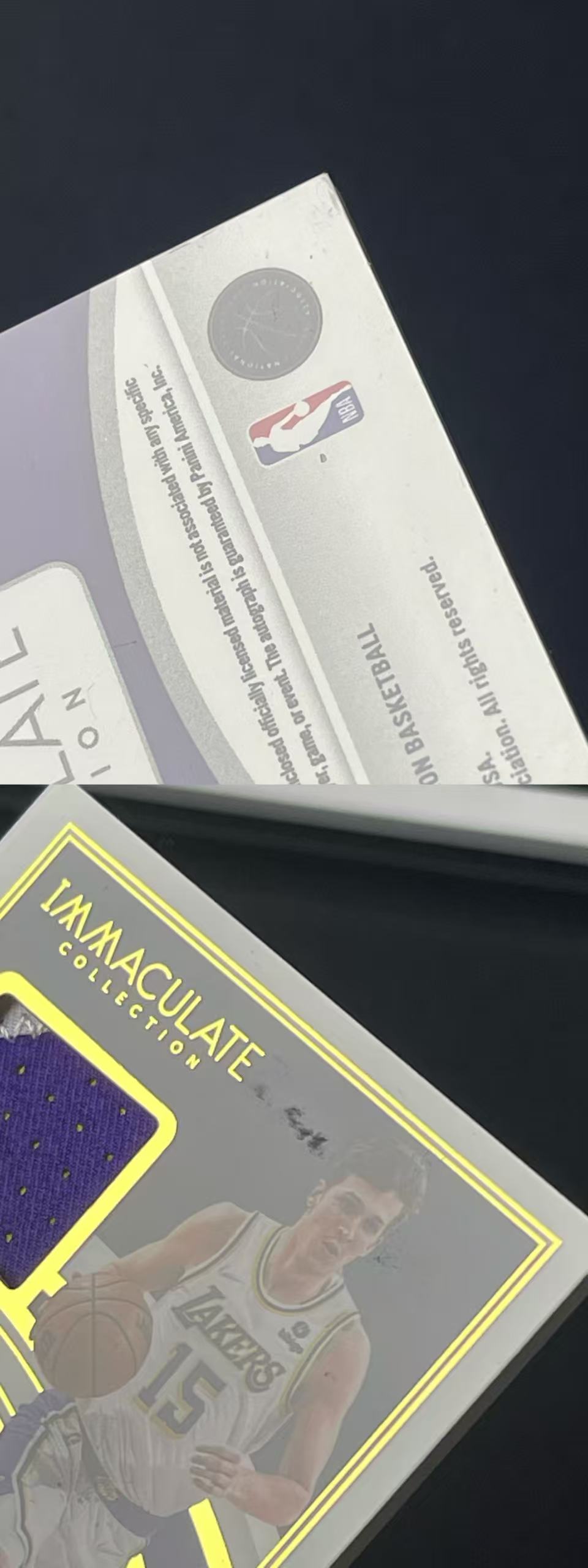 2021-22 Panini Immaculate Austin Reaves RC 奥斯汀 里弗斯里维斯里夫斯 湖人新秀 爱咪咪 99编 签字卡签 球衣patch RPA 微瑕【云猫代卖】贝雷D28