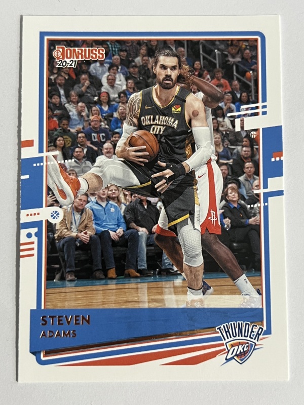 2021-22 Panini Donruss Steven Adams 史蒂文 亚当斯 海王 雷霆队 热门球星 收藏必备 可累计 可合并 #84 卡淘
