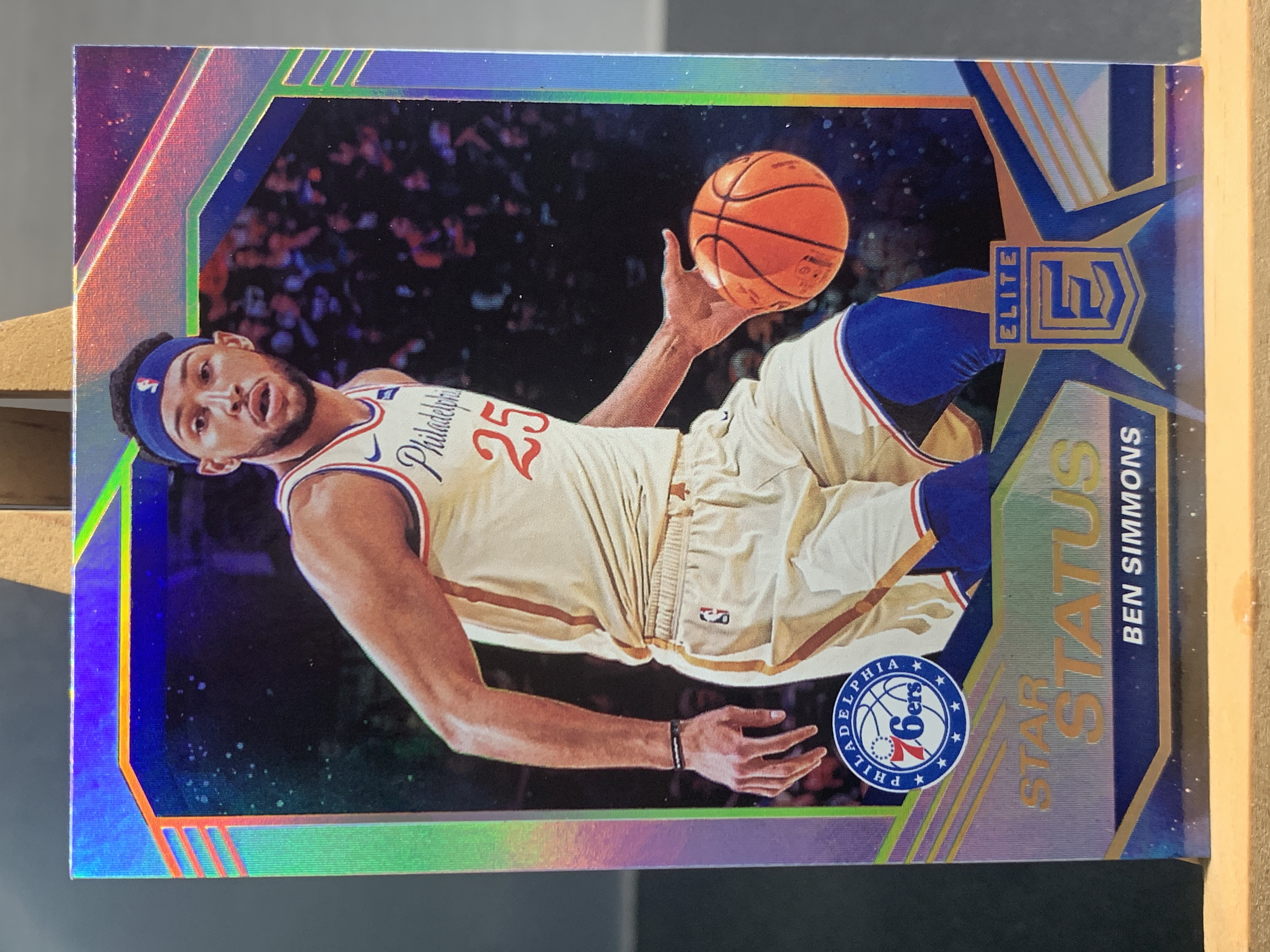 (A3) 2019-20 PANINI 杜蕾斯系列 ELITE 本 西蒙斯  76人   近期大热球星  收藏凑套必备 卡品如图 ！！！
