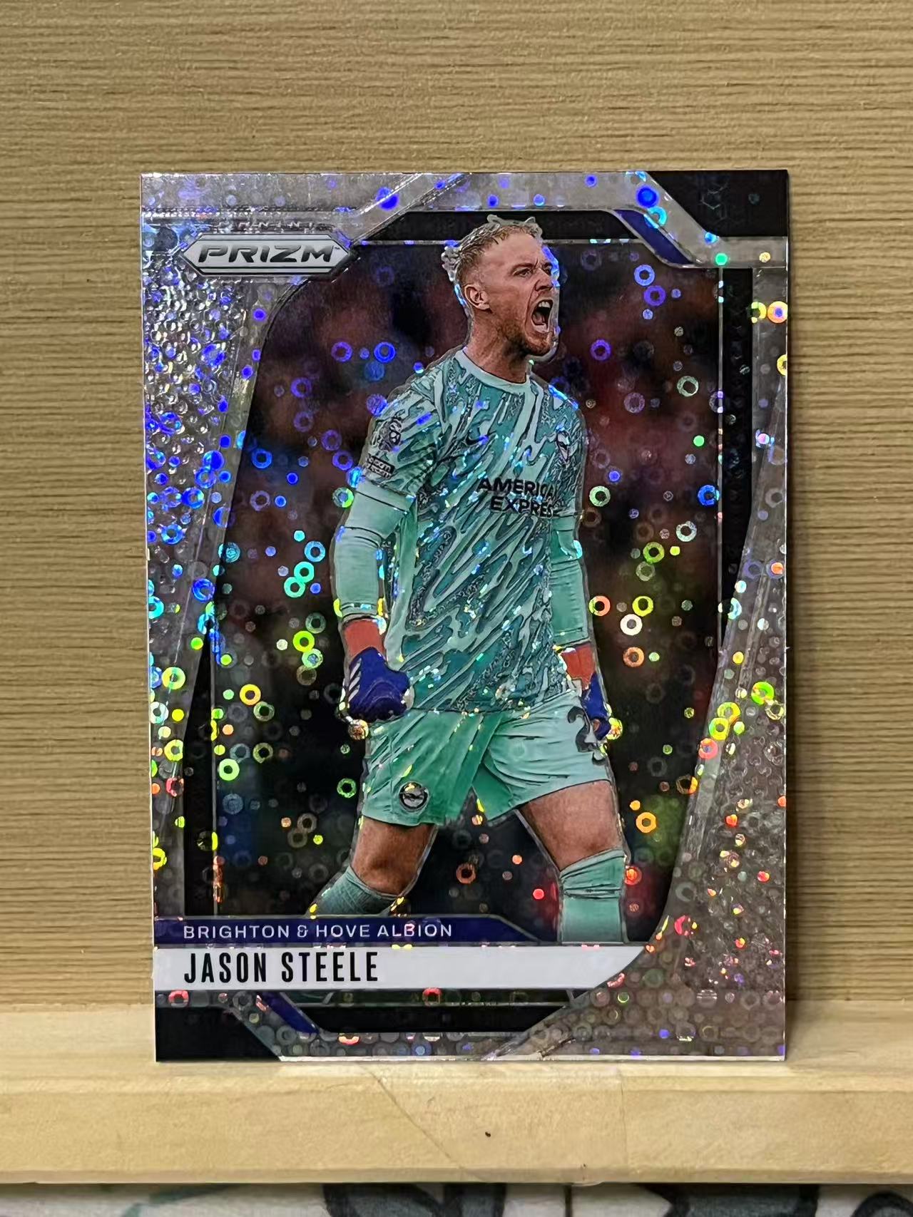 2024-25 Panini Prizm jason steele 贾森 斯蒂尔 泡泡折 布莱顿 英超 银折 实卡精美 收藏必备 LZ1