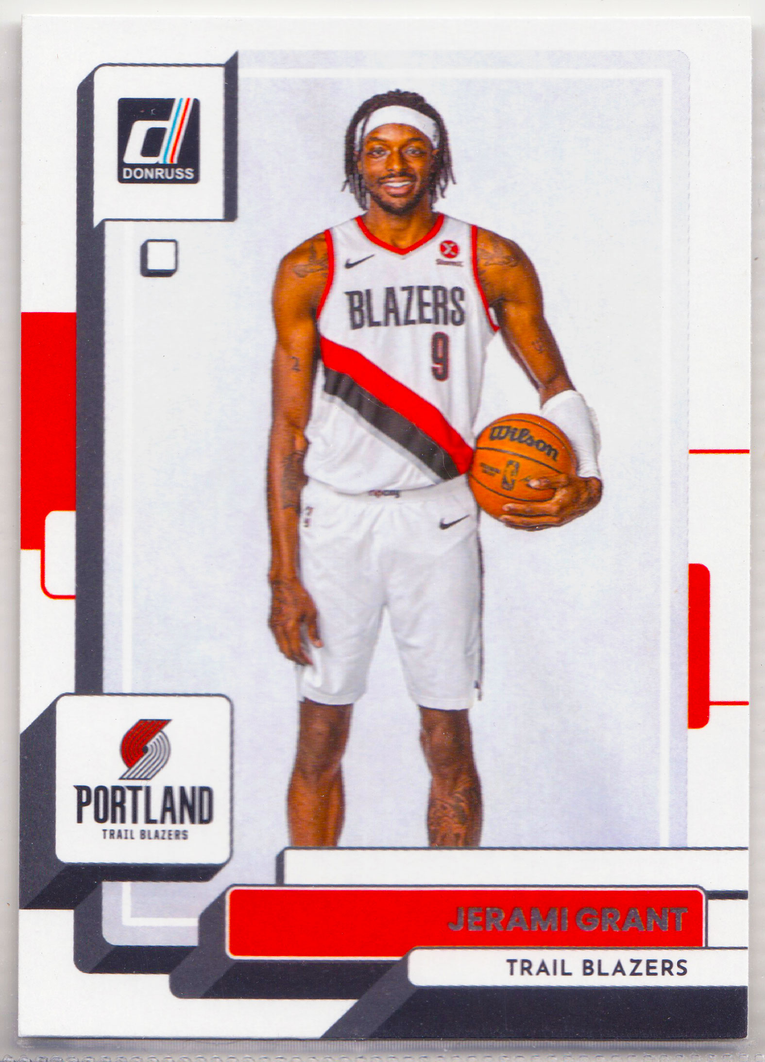 【ABC1 Card Market】2022-23 Panini Donruss Jerami Grant 杰拉米 格兰特 Portland Trail Blazers 波特兰开拓者 Base Set 基础卡 #192 DS12971