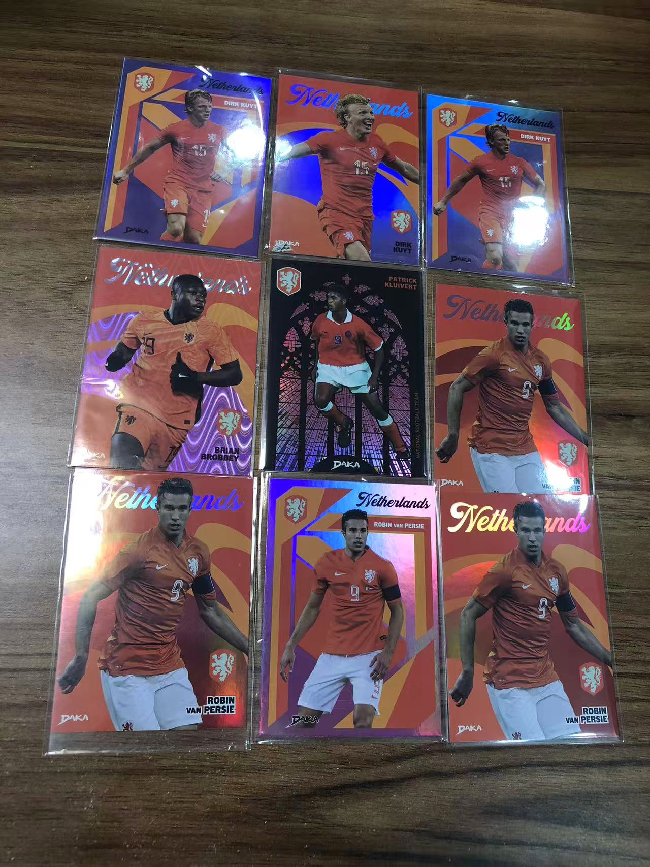 2025 DAKA JSY-10 Robin van Persie 达咖 荷兰国家队盒 范佩西 等好人 9张全部带编 打包LOT 卡品不保11 【ZYP代拍】R586