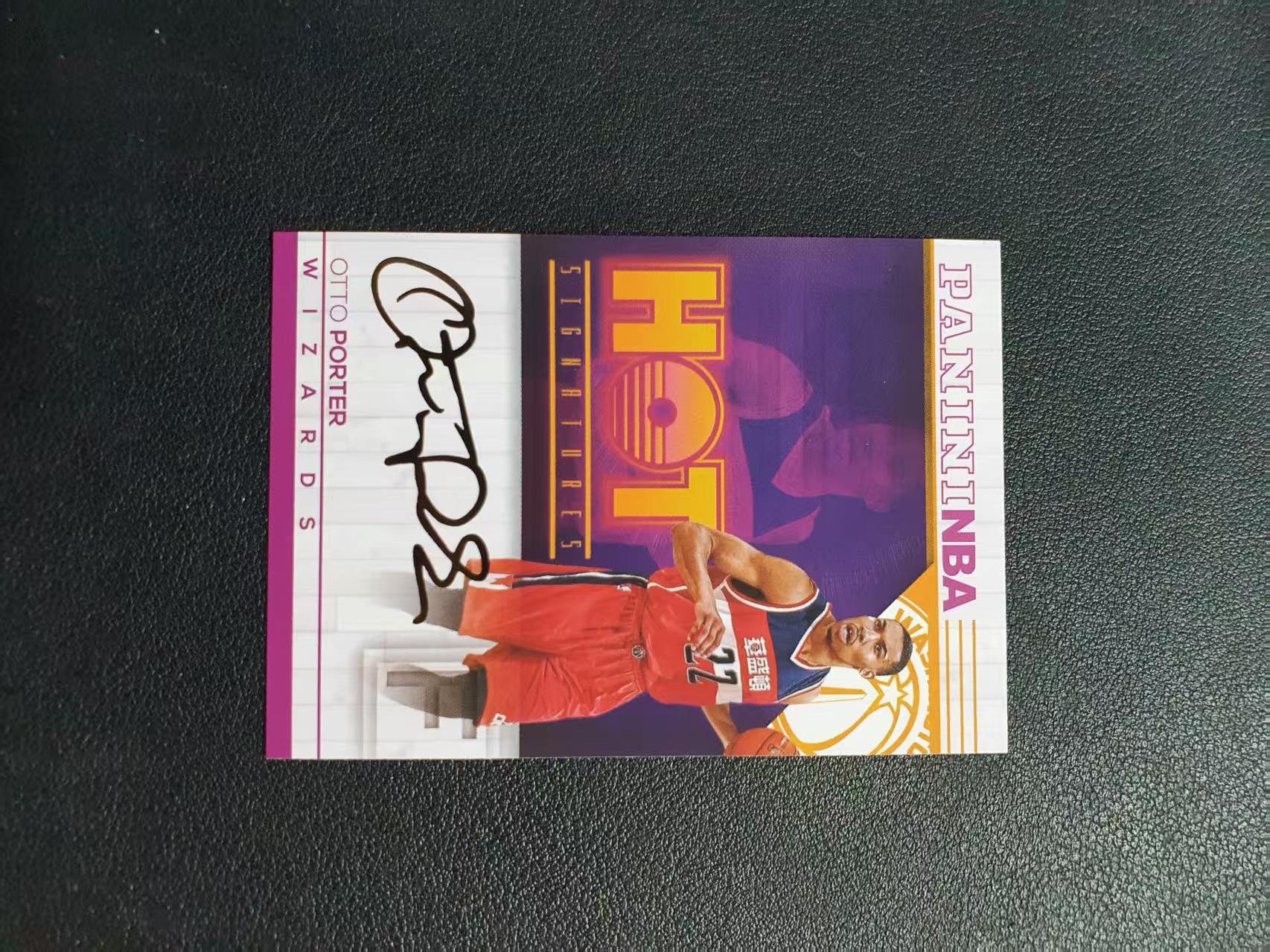 2016 Panini Signatures Otto Porter 中雅图 奇才 奥托 波特 金笔印签 卡品如图