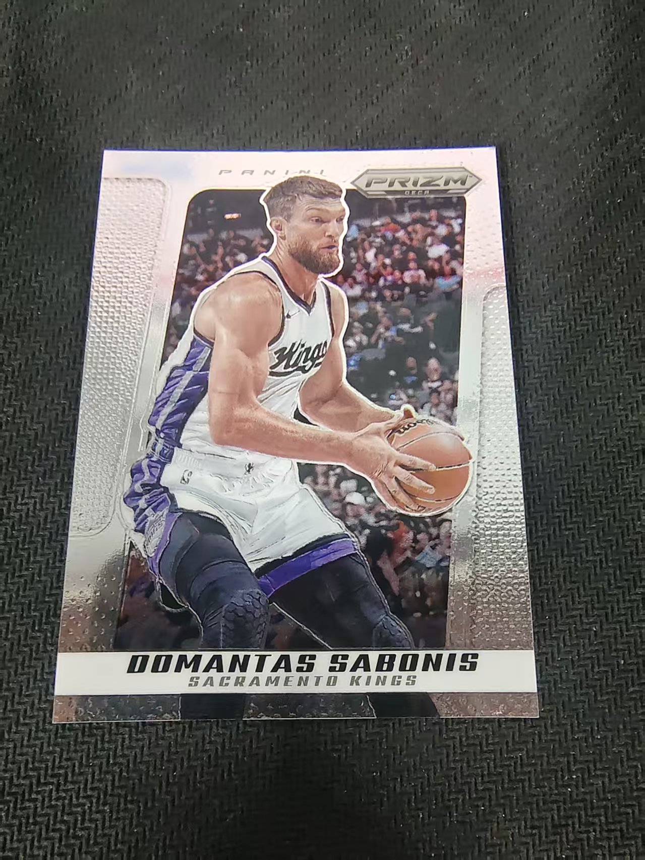 【可合并,不累计】2024-25 Panini Prizm Deca Domantas Sabonis 多曼塔斯 萨博尼斯 国王 PZ 复刻 划痕 边角瑕疵 #175