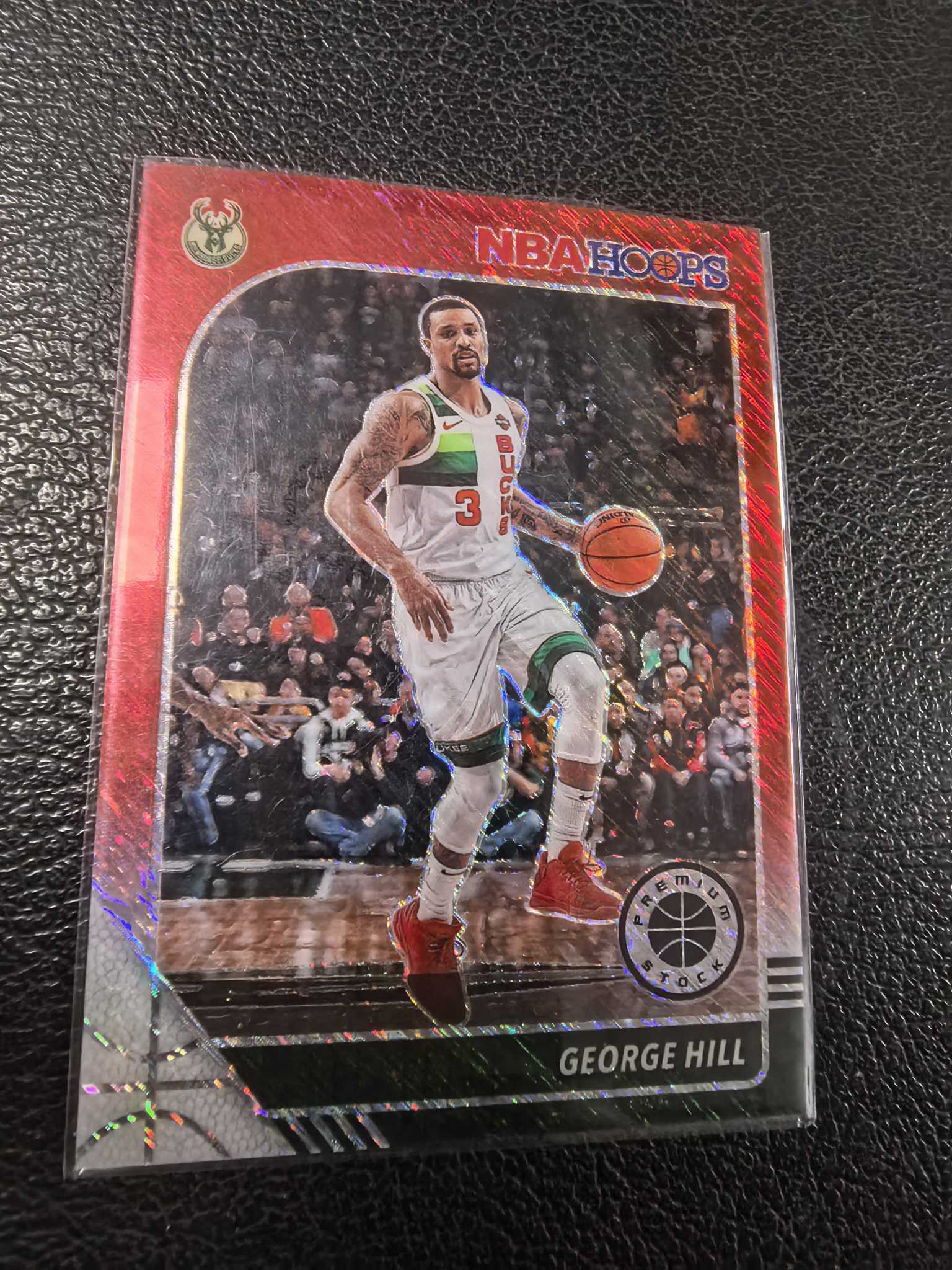 2019-20 乔治 希尔 88编 hoops 红 雨点 折射 雄鹿 12-5