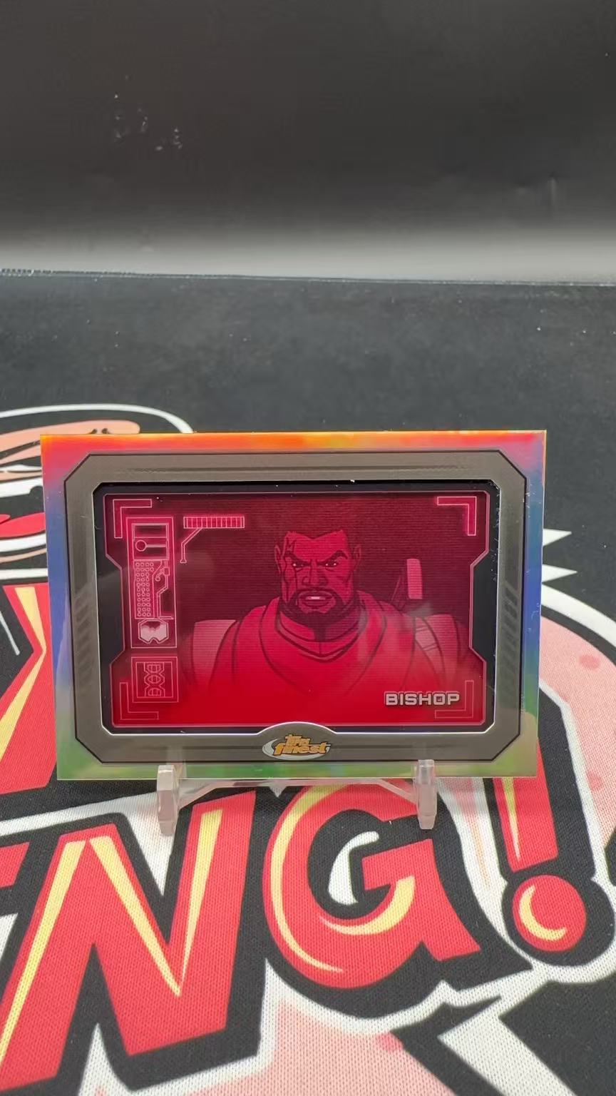 【玩具坑】2025 Topps Finest 97 X-Men 漫威 97X战警 动画剧集 沙盒特卡 #SS-4 毕肖普
