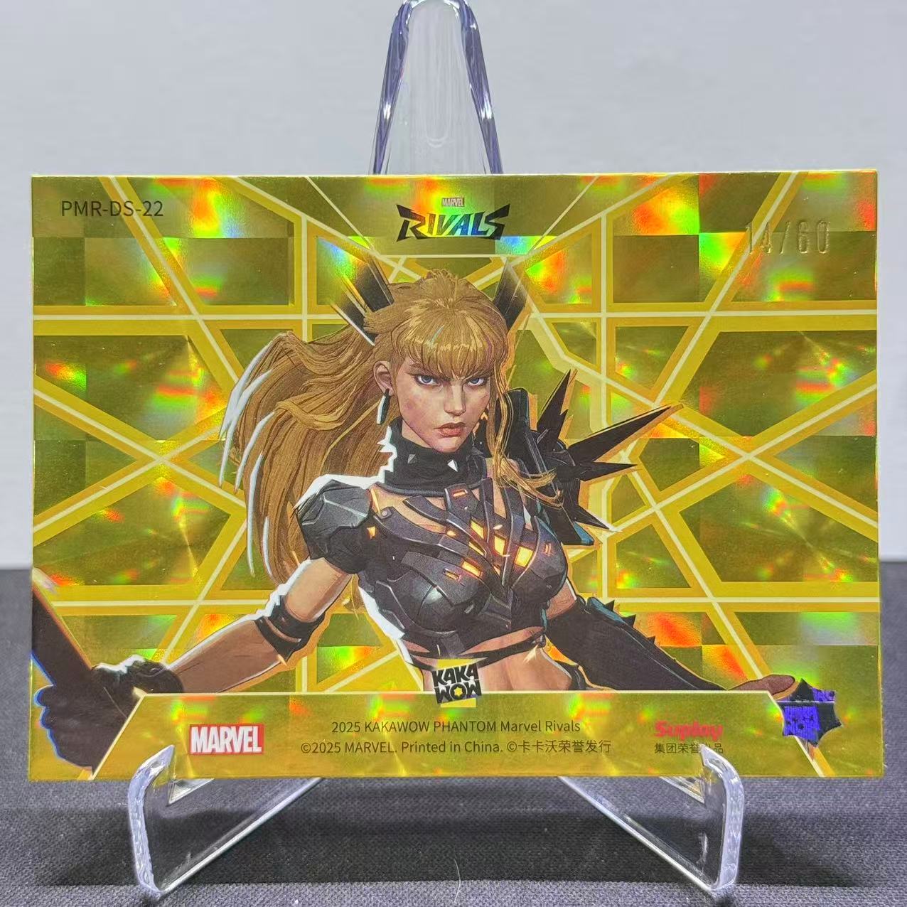 2025 KAKAWOW PHANTOM Marvel Rivals 卡卡沃 漫威争锋系列 14/60编 Magik 魔剑客 钻石双面特卡 ...
