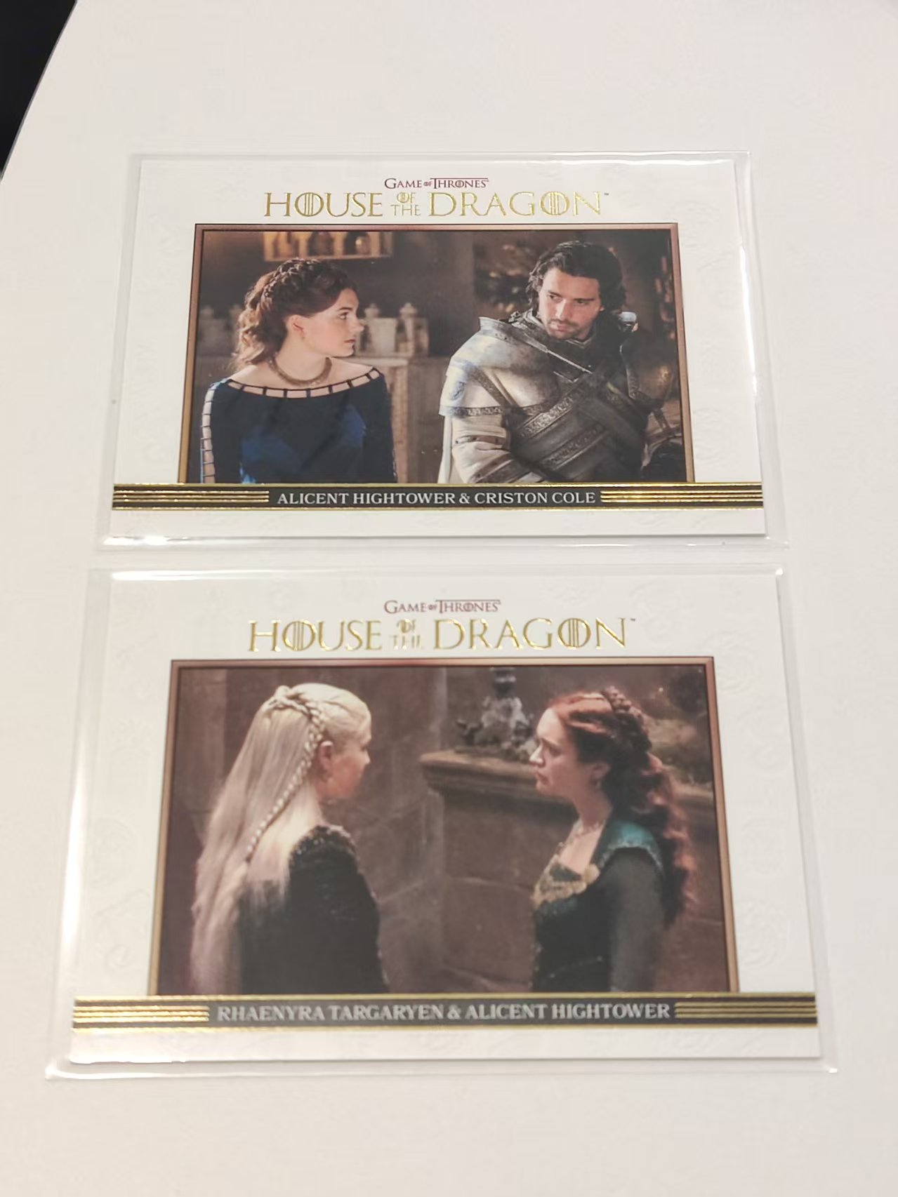 2024 Rittenhouse HOUSE OF THE DRAGON 龙之家族 权力的游戏 人物关系 特卡 R9 R11 2张lot 收藏凑套必备