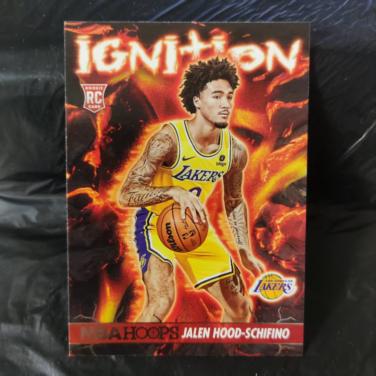 2023-24 Panini Hoops Jalen Hood Schifino RC 杰伦 胡德 席菲诺 新秀RC ignition特卡 湖人队 收藏必备 可累计 接代卖