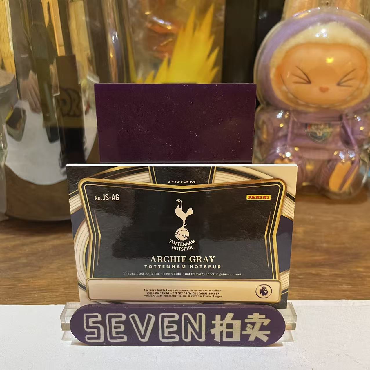2025 Panini Select ARCHIE GRAY RC 【seven拍卖】热刺 阿奇 格雷 新秀 物料 卡品如图 细节如图 ly
