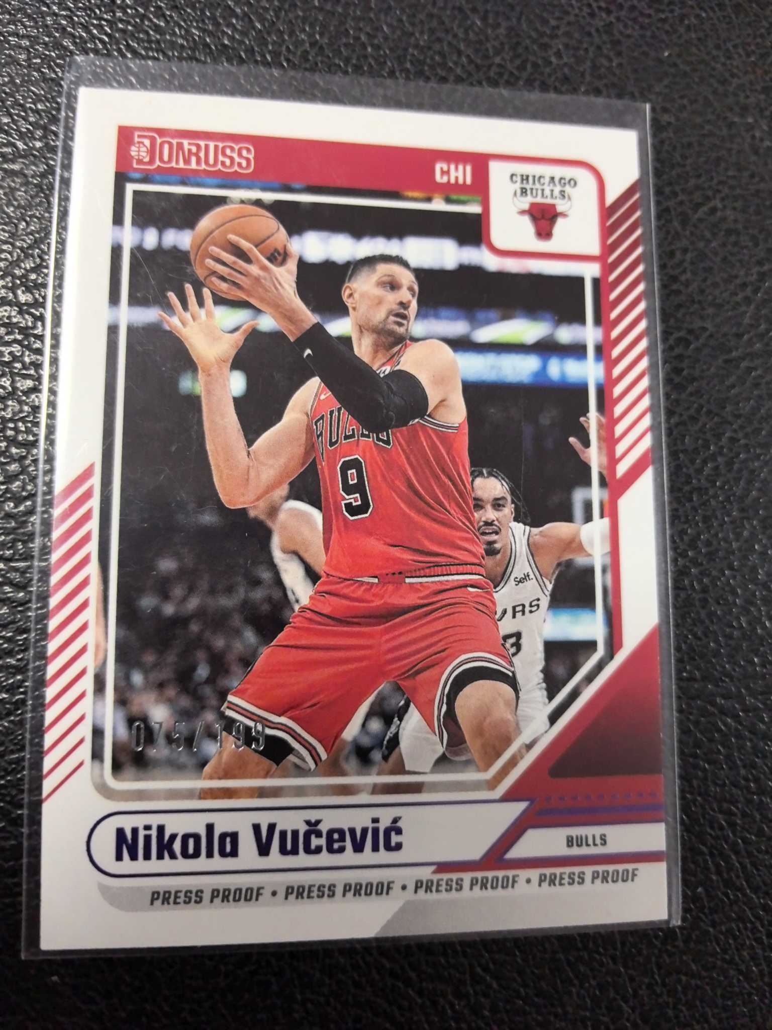 2024-25 武切维奇 199编 公牛 杜蕾斯 11-3