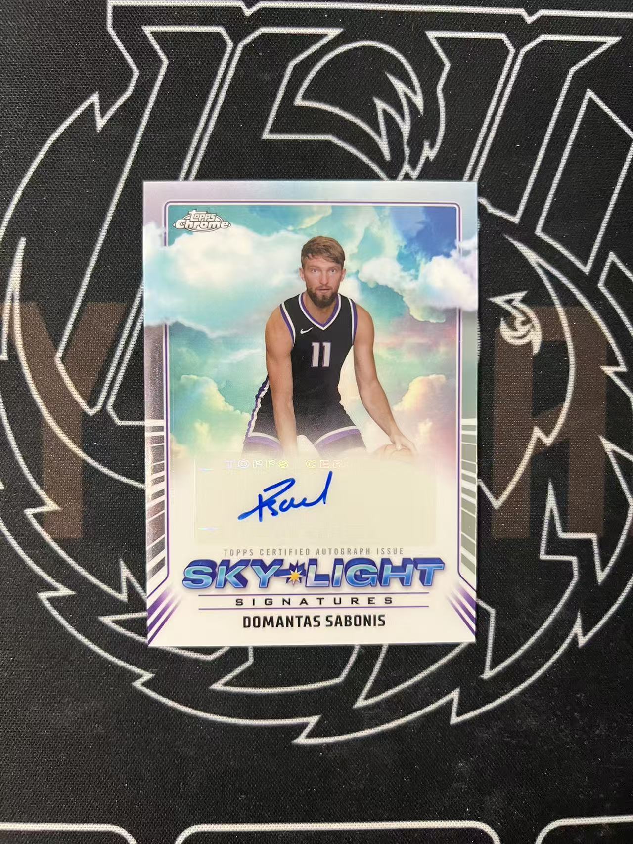 2024-25 Topps Chrome Domantas Sabonis 【UTF球星卡】fr3 多曼塔斯 小萨博尼斯 TC 特卡签 签字 通行卡品