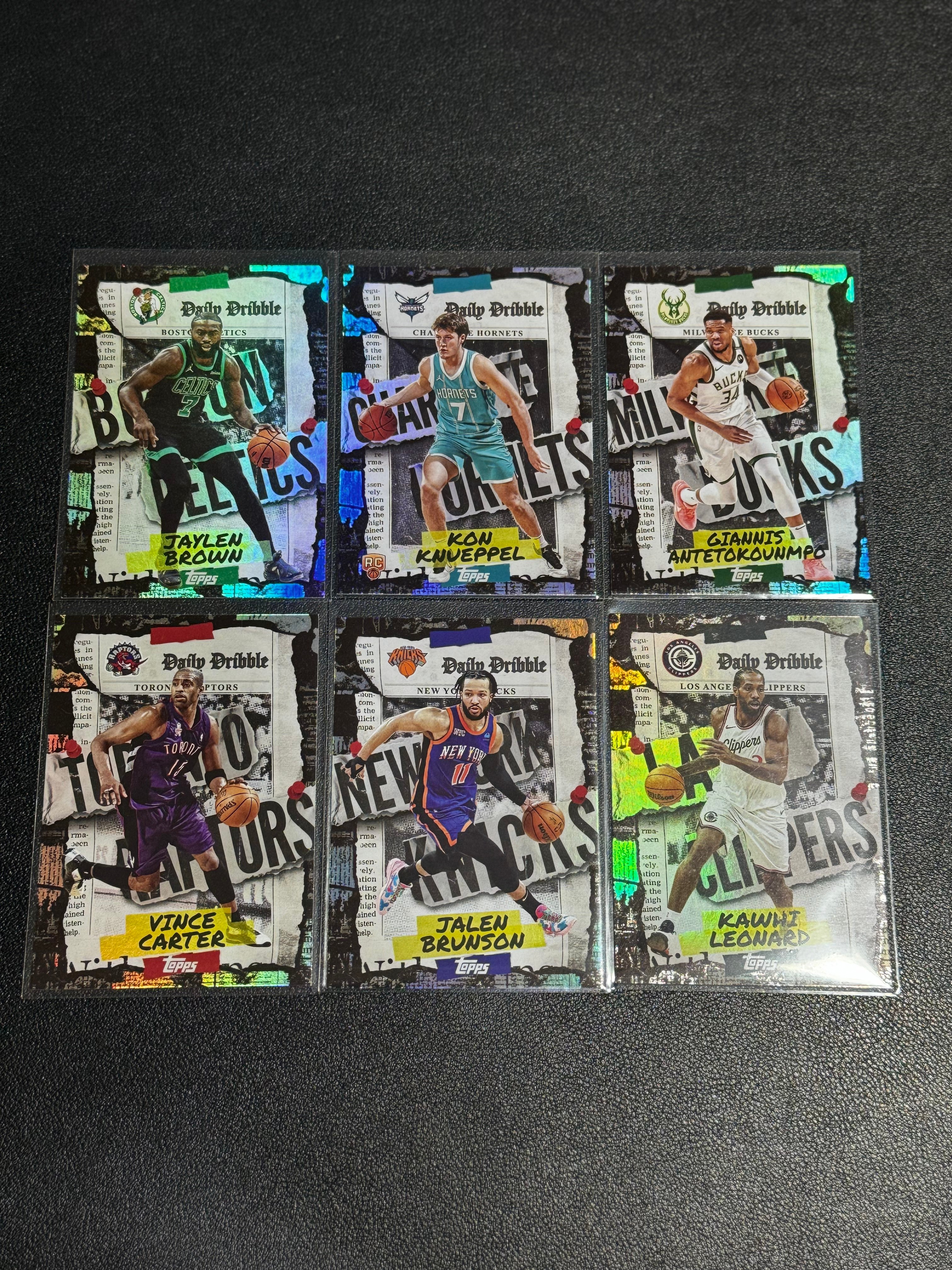 2025 Topps Chrome 篮球 元年 银折 特卡 杰伦·布朗 Jaylen Brown 扬尼斯・安特托昆博 Giannis Antetokounmpo 字母哥 等 潜力无限 LWDG