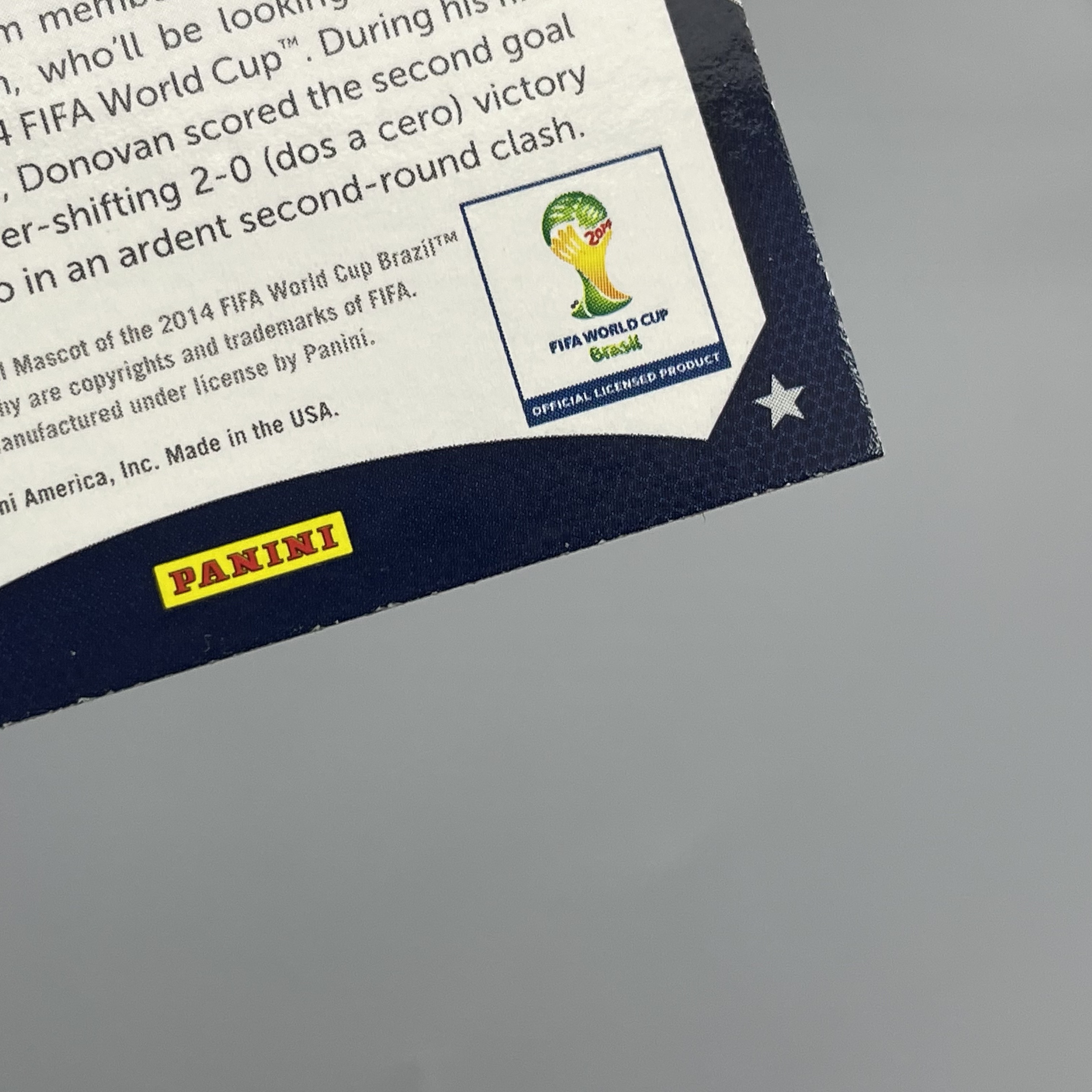 【CGTA USMNT】2014 Panini World Cup Prizm Landon Donovan Multi Color Stars 世界杯 美国 多诺万 金白红 三色折 明星特卡 边角如图 越秀山2679450 #Atm#