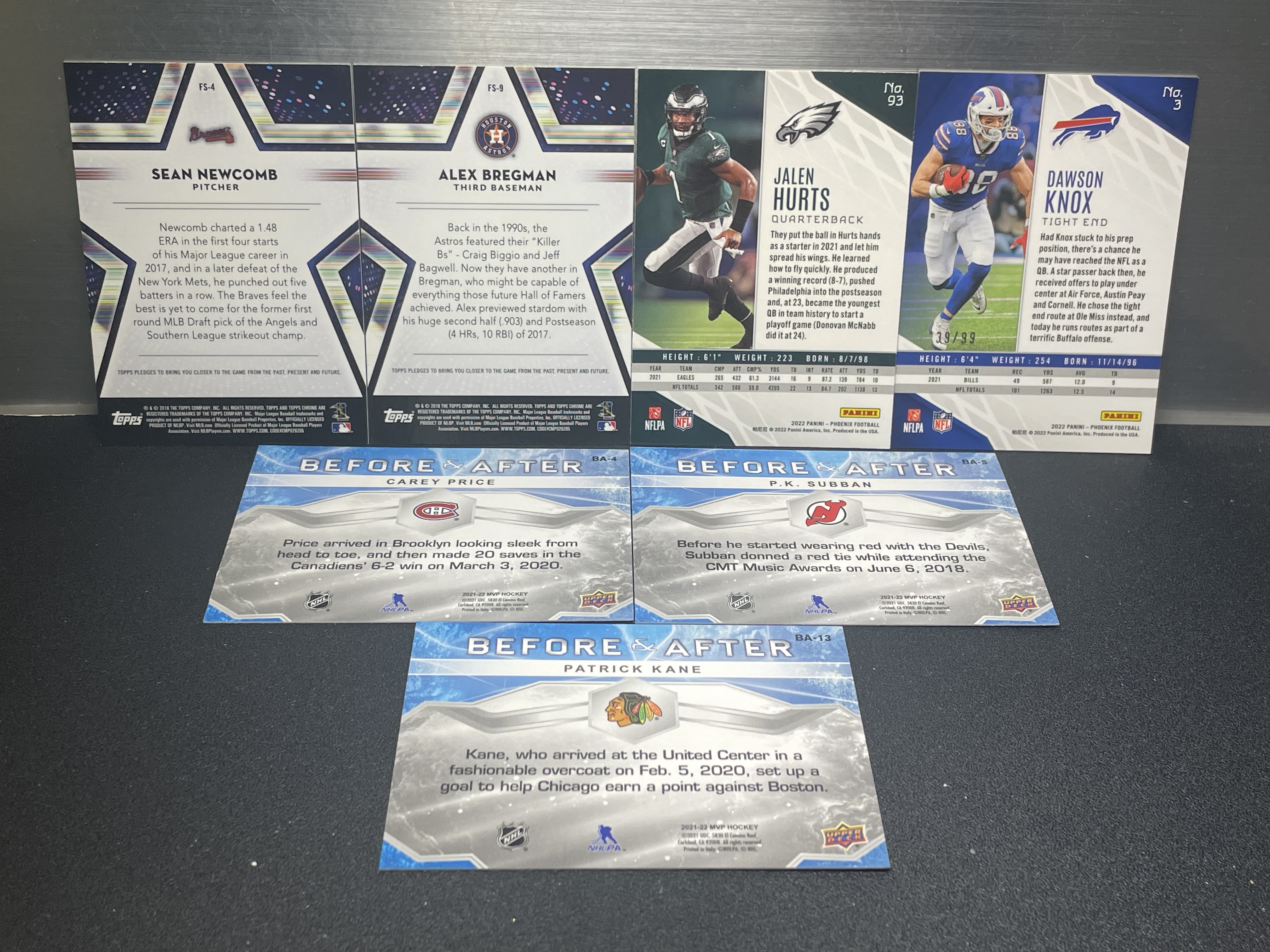 (C3) 2021-22 TOPPS 多系列 棒球 冰球 一图打包 实卡好看 收藏凑套必备 卡品如图 !!!