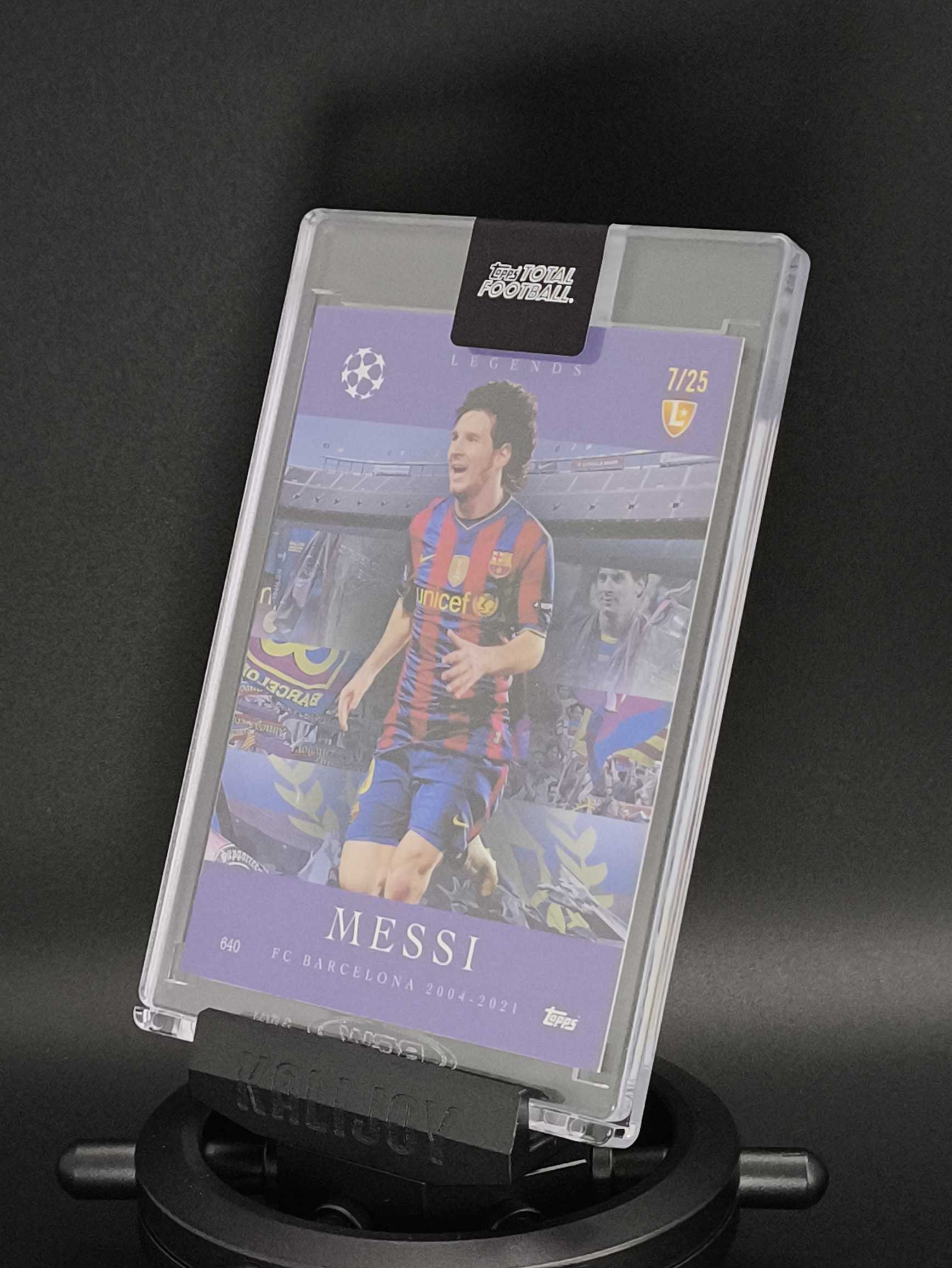2025-26 Topps Total Football Lionel Messi 莱昂内尔・梅西 梅西 巴塞罗那 巴萨 阿根廷 梅球王 是7/25 编 TTF 原封砖