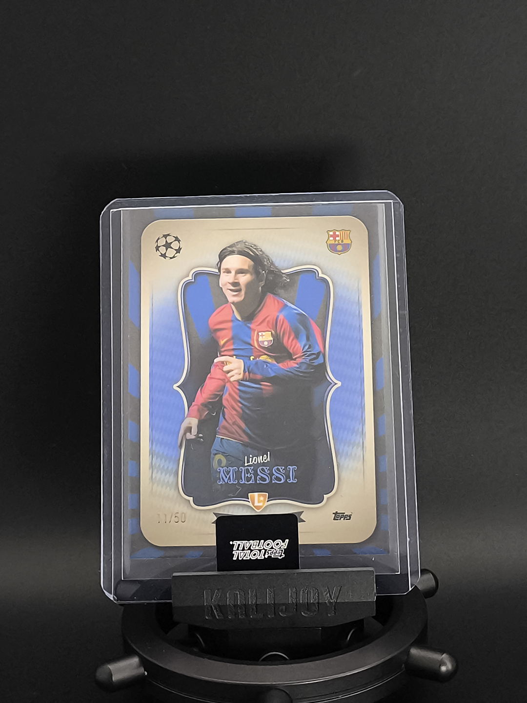 2025-26 Topps Total Football Lionel Messi 利昂内尔・梅西 梅球王 阿根廷 巴塞罗那 11/50 编 TTF 原封卡夹