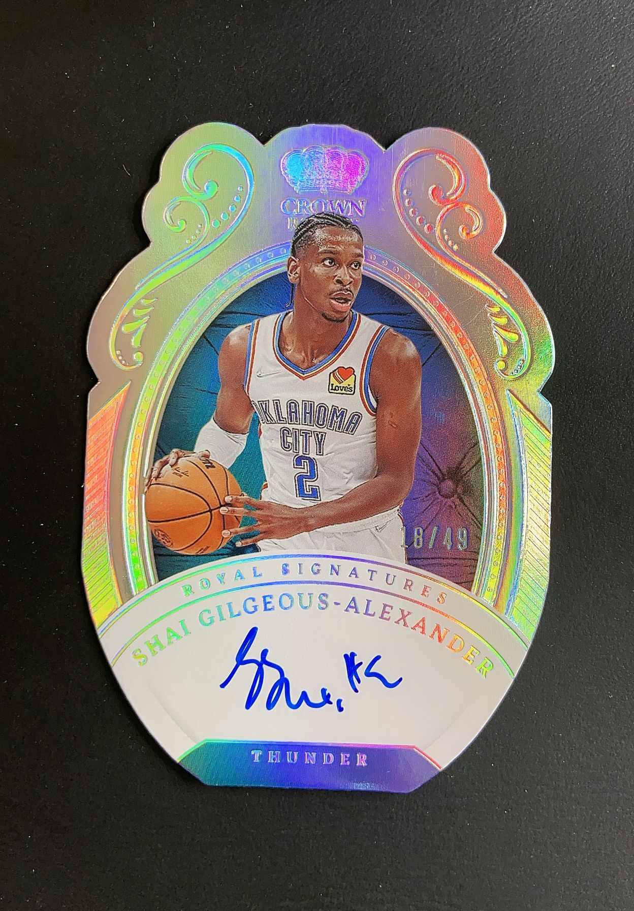 Sga Crown Rookie 2022-23 Panini Crown Royale Shai Gilgeous-Alexander 【肥猫代卖】秋参 皇冠 雷霆 亚历山大 ...
