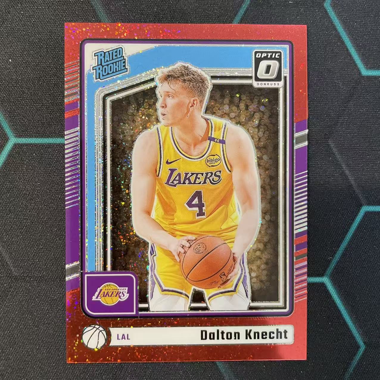 2024-25 Panini Donruss Dalton Knecht RC 【阿福代卖】多尔顿 克内克特 湖人 新秀 杜蕾斯OP 红点点折 75编 收藏必备 (行行行)