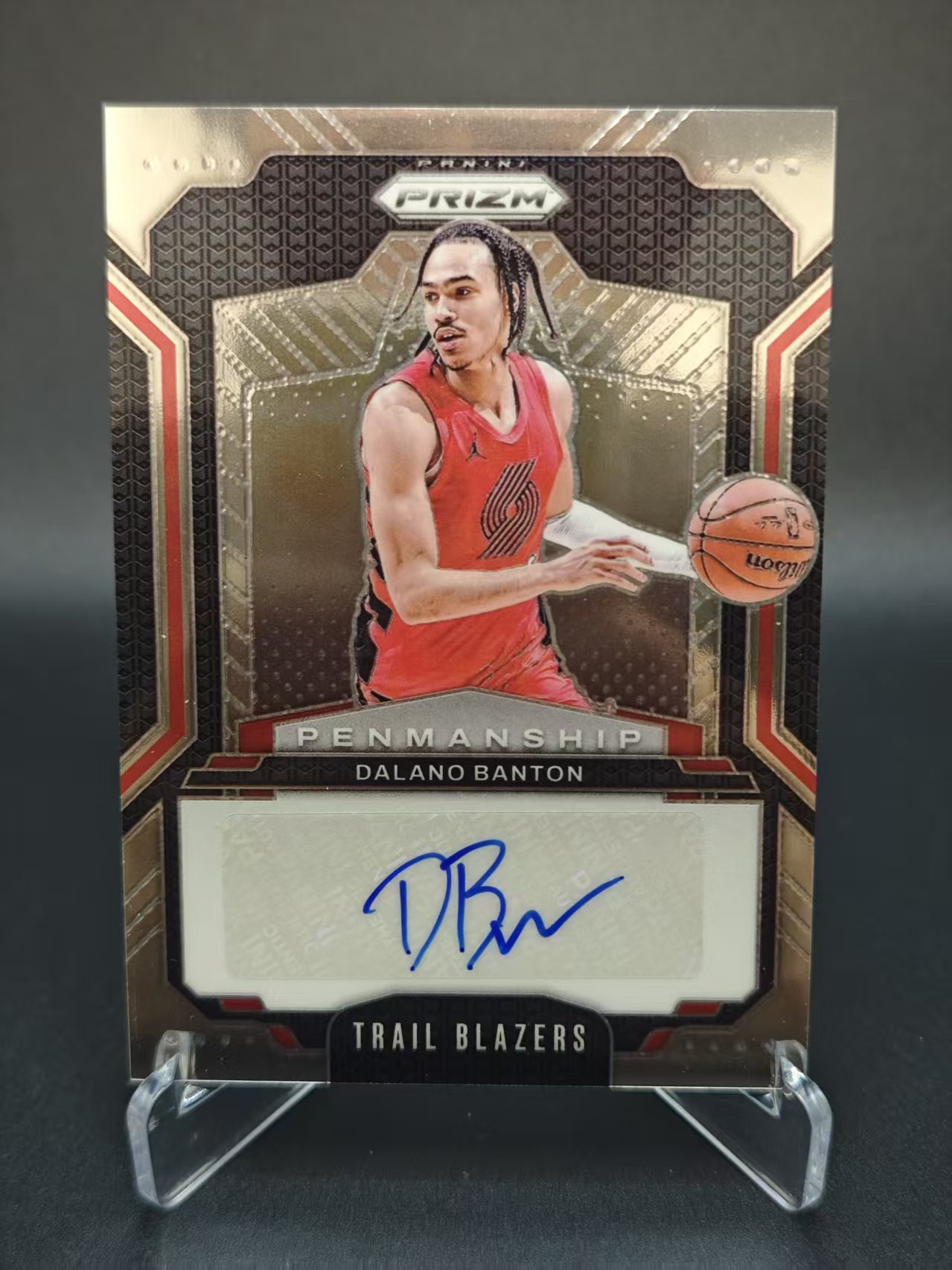 2024-25 【六六代卖 预付快速回款】 Prizm Dalano Banton 班顿 开拓者 签字 PZ(GTL01)