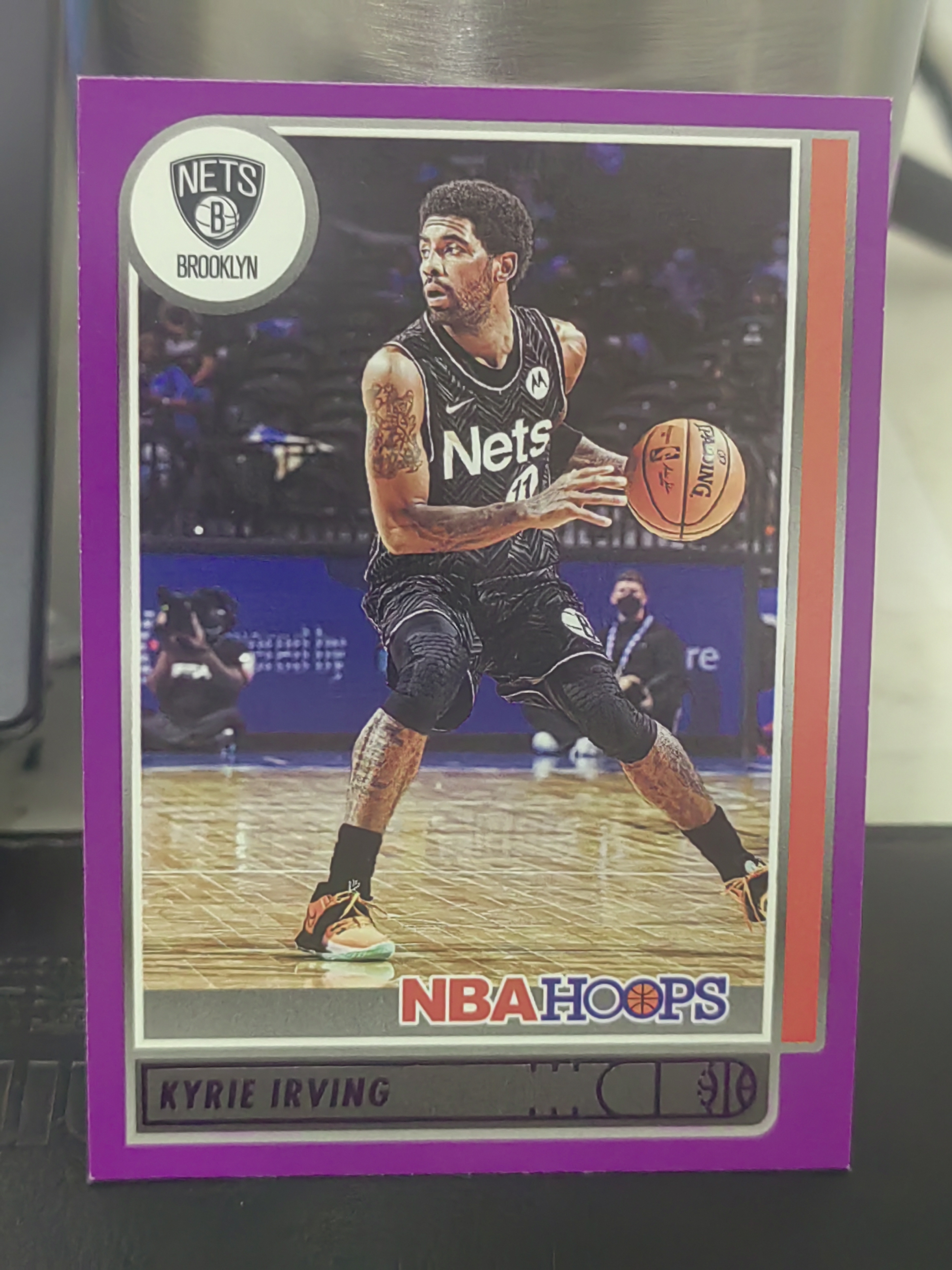 2021-22 Panini Hoops Kyrie Irving Hoops 紫平行 凯里 欧文 篮网 篮 白边白角 不保卡品 卡品如图
