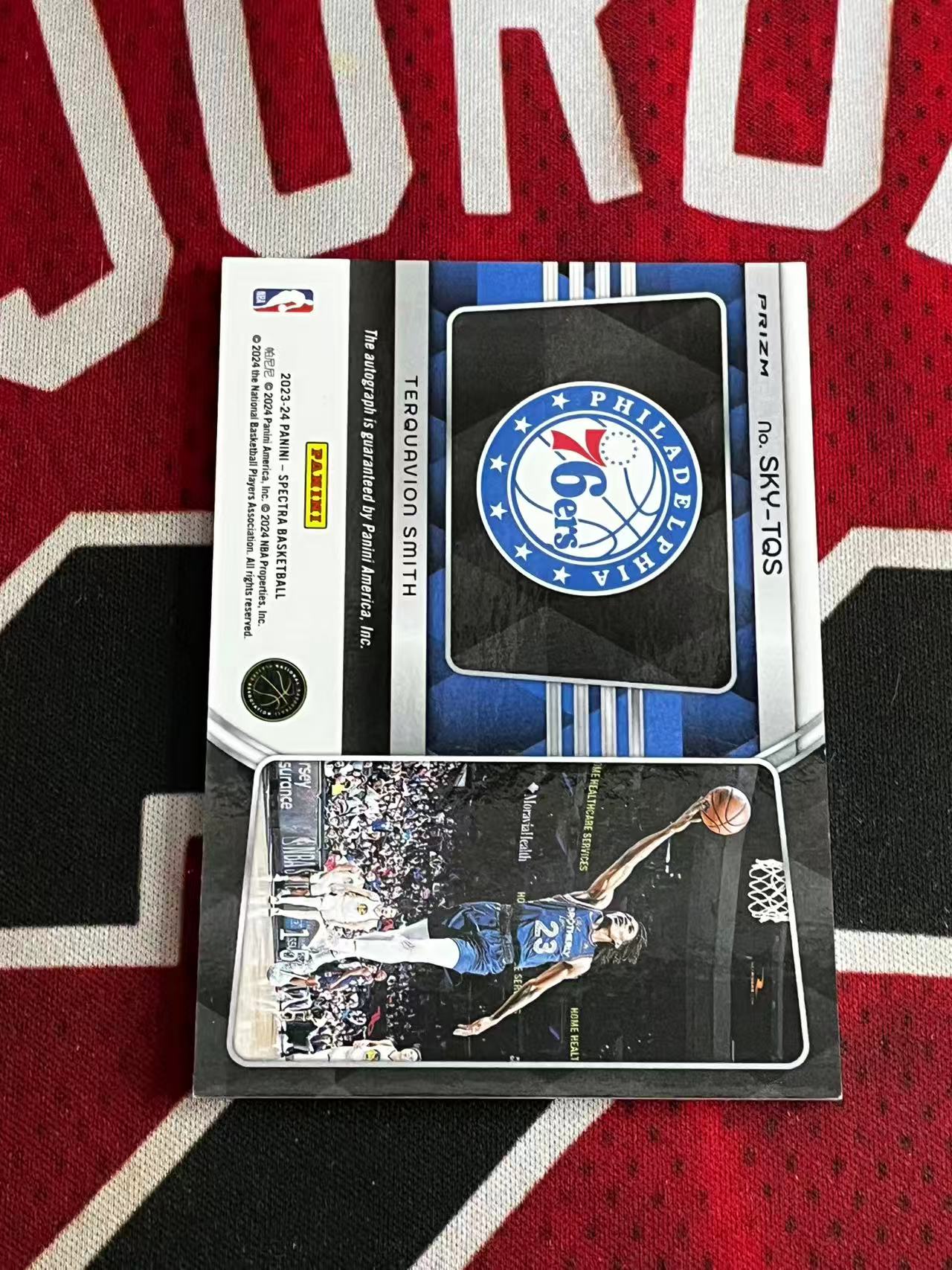 【接寄拍】2023-24 PANINI SPECTRA 光谱系列 76人 新秀RC 特奎维翁史密斯 25编 低编 签字卡 飞升签 MOJO折 折射 专收凑套必备【烂臭嘴拍卖