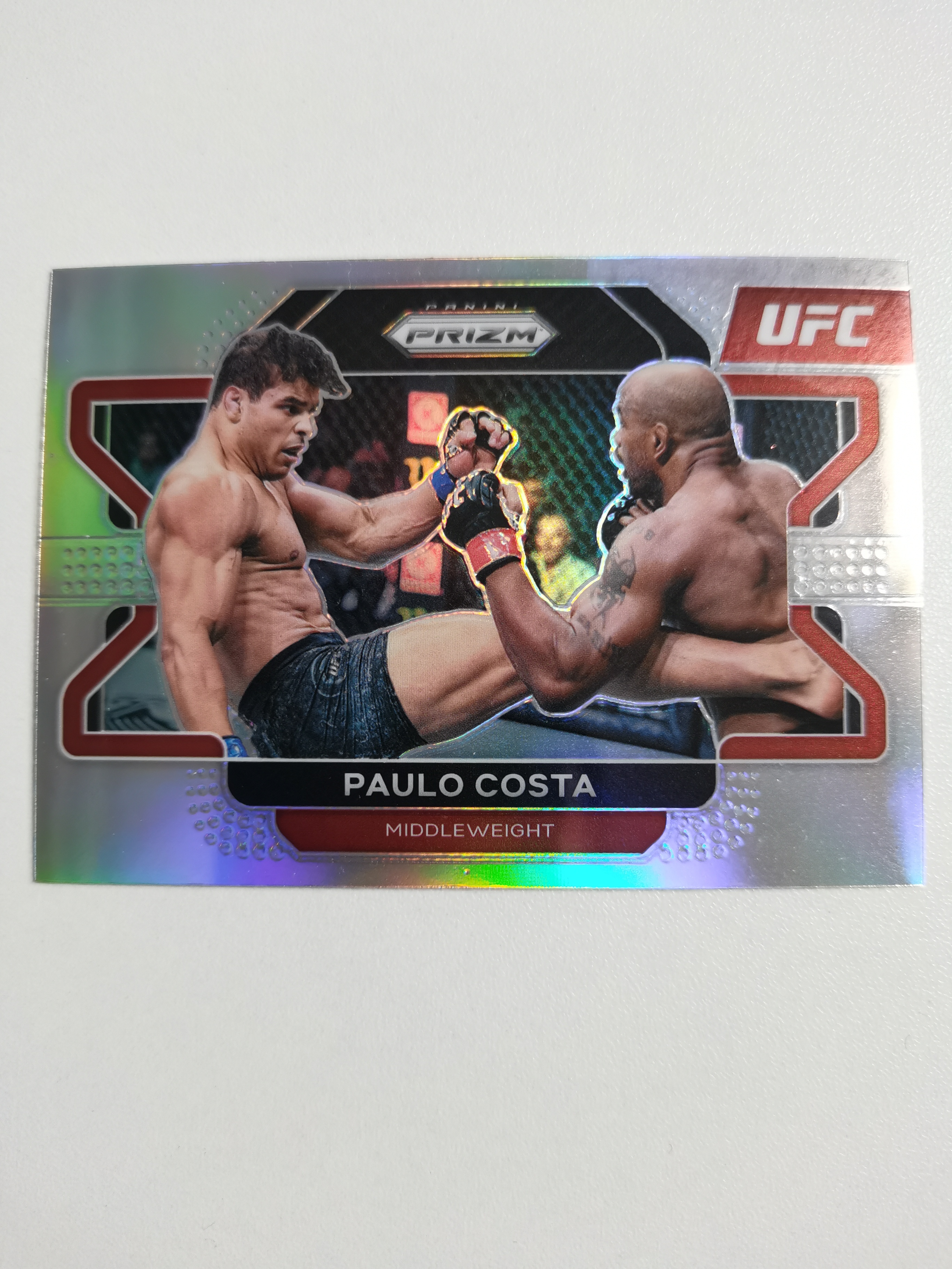 2022 Panini Prizm Paulo Costa 保罗 科斯塔 UFC 银折 收藏凑套 卡品如图 免费代拍(CLB009)
