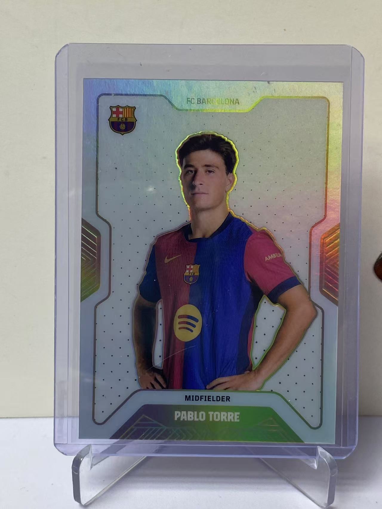 2024-25 Eleven Card 巴萨队盒 Pablo Torre 巴萨 巴塞罗那 巴勃罗 托雷 定妆照 白折 90/199编 收藏必备 卡品如图 jefr