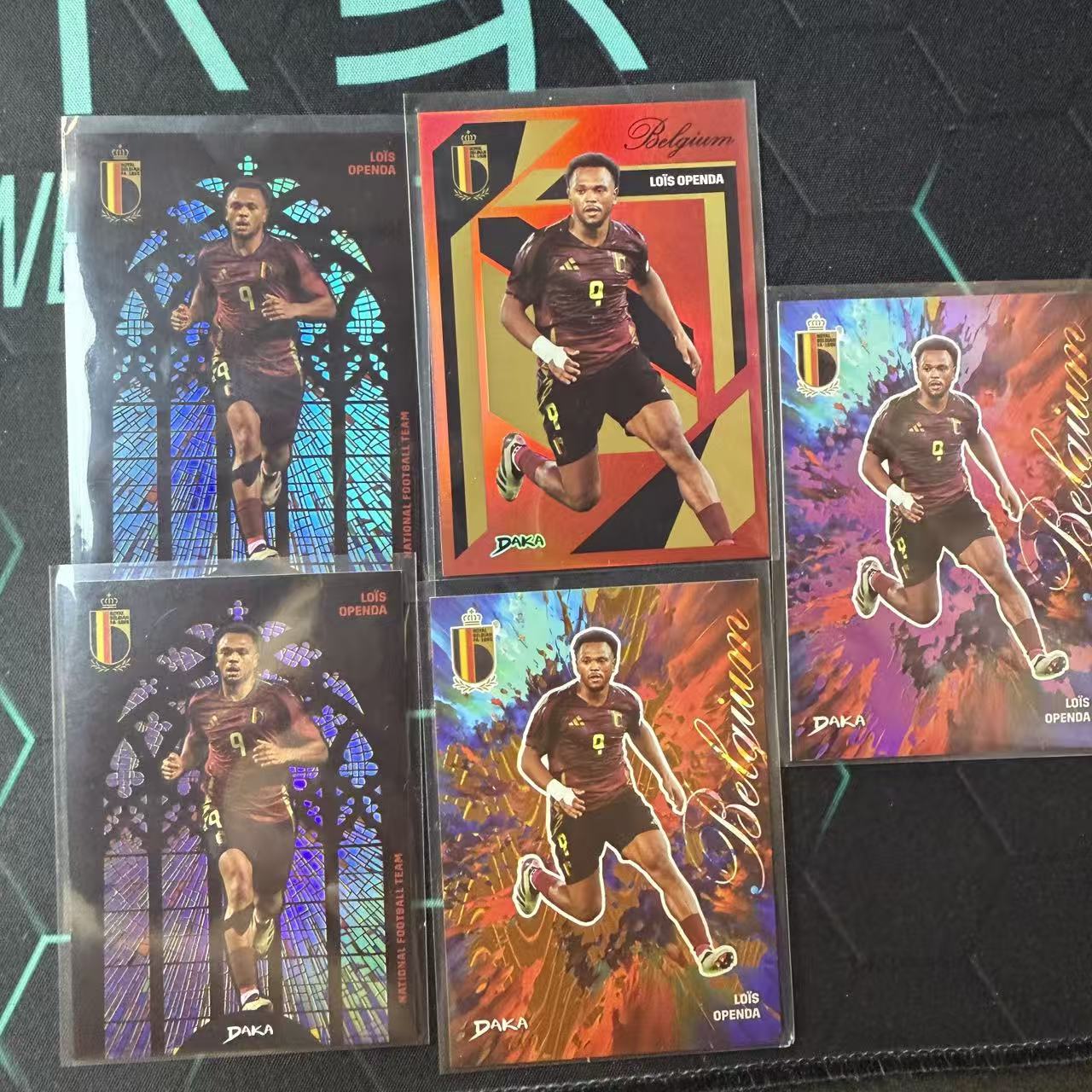 2025 DAKA 比利时队盒 LOIS OPENDA 【阿福代卖】奥蓬达 25编 49编 149编 199编 特卡 5张lot 收藏必备(等风A)
