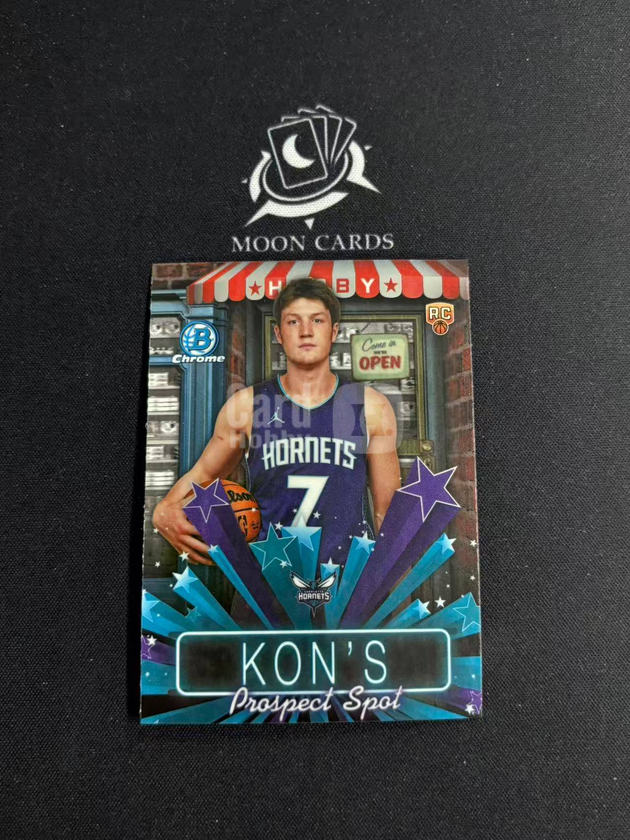 【梦卡拍卖】2025-26 Topps Bowman Kon Knueppel RC 新秀 康 克尼普尔 克努佩尔 hobby stars 特卡 黄蜂 #DD# 随心
