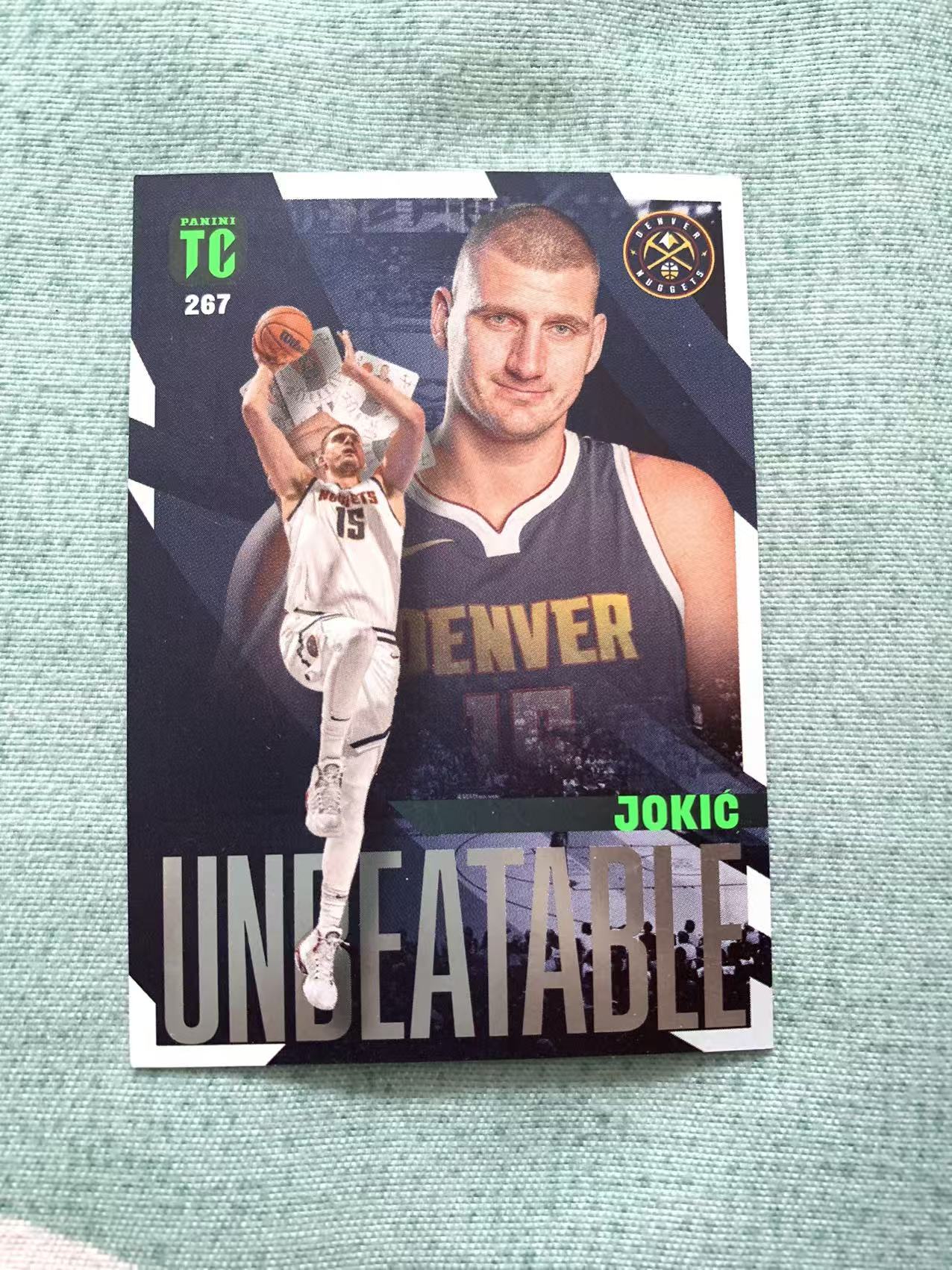 2023-24 Panini top class Nikola Jokic 约基奇 TC 特卡 单卡base 青青
