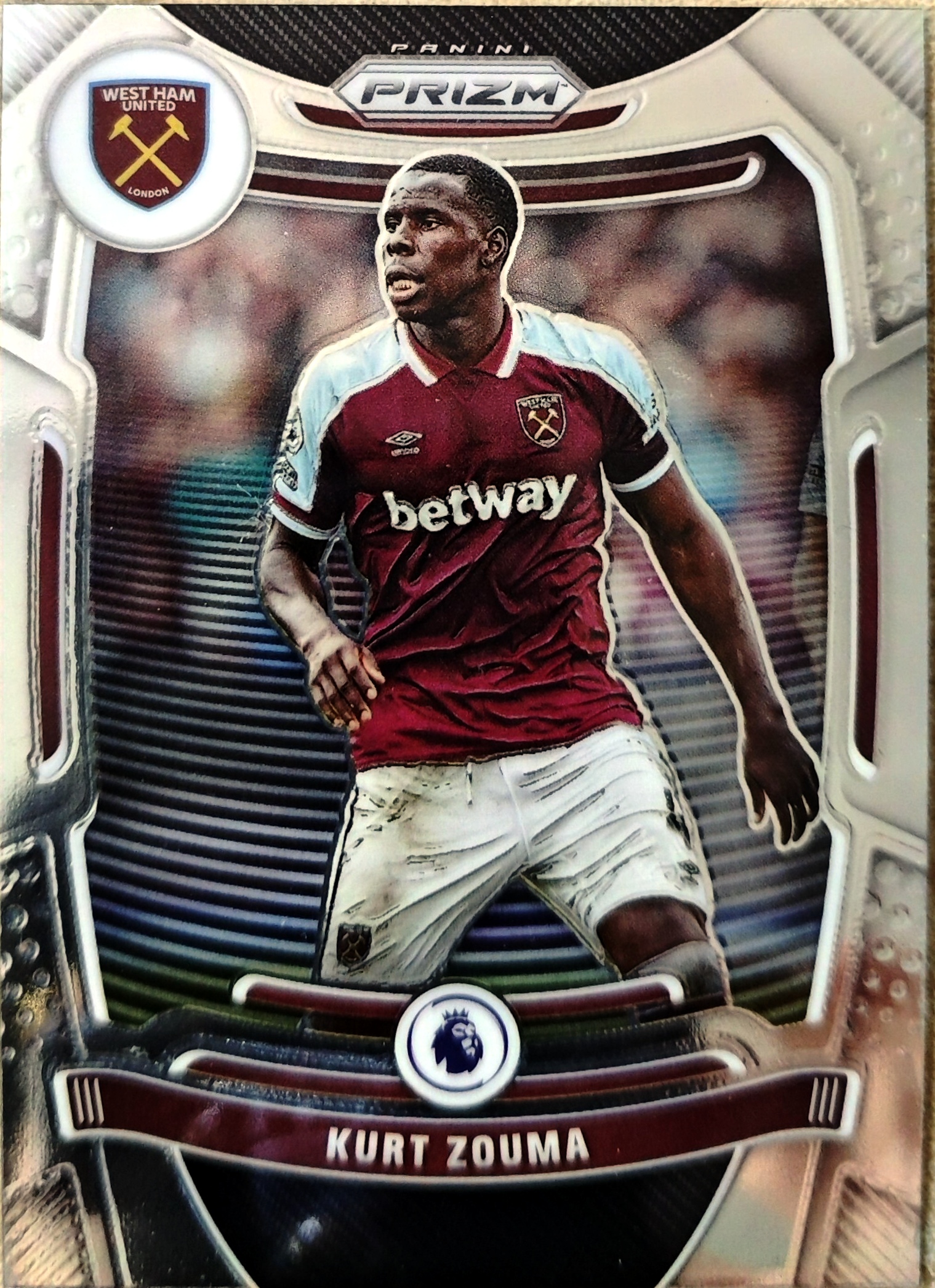 2023-24 Panini Prizm Kurt Zouma 英超Pz 西汉姆联 祖马
