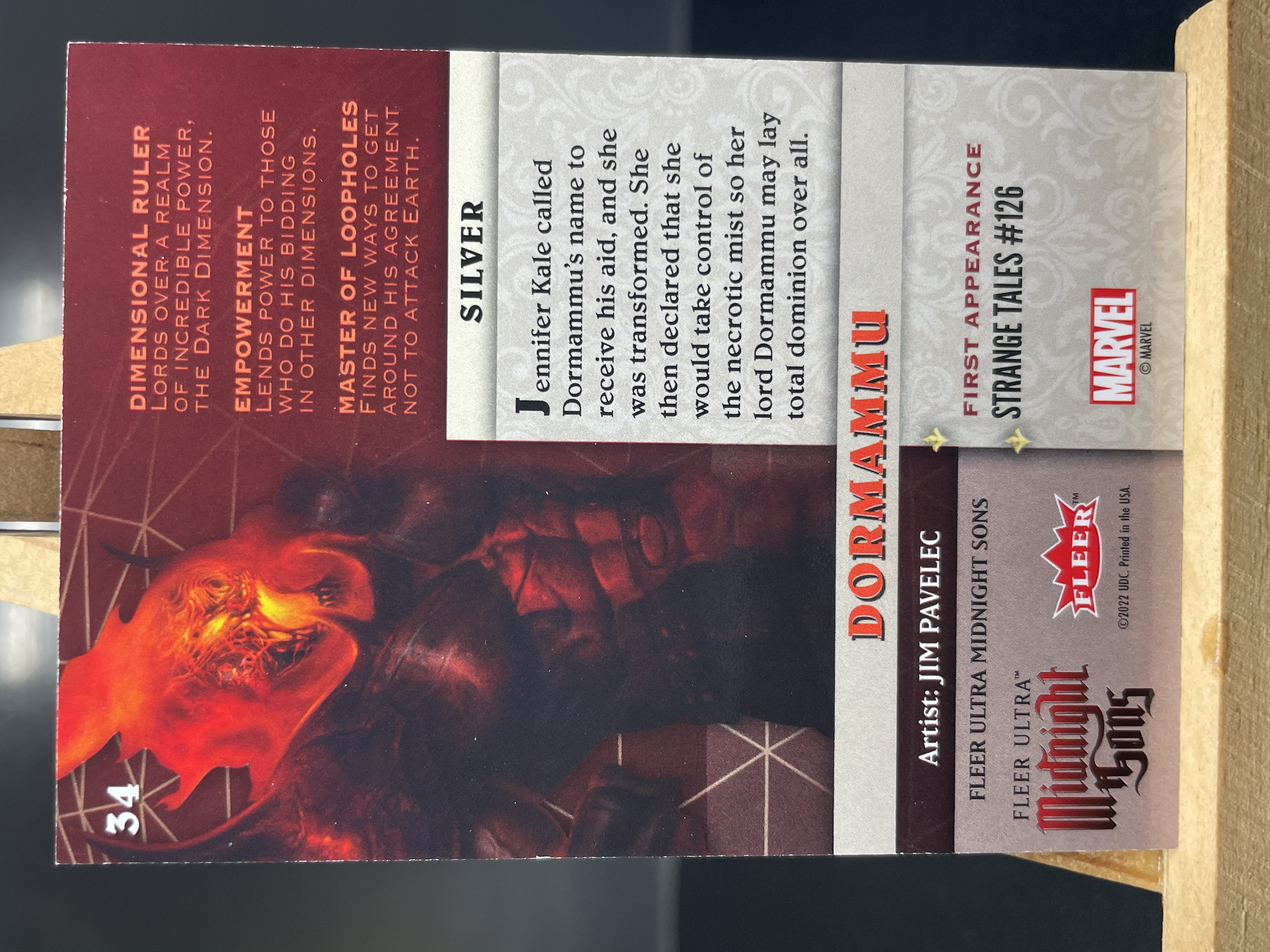 (B7)2022 FLEER MARVEL 漫威 BASE 厚卡 多玛姆 实卡好看 收藏凑套必备 卡品如图 !!!