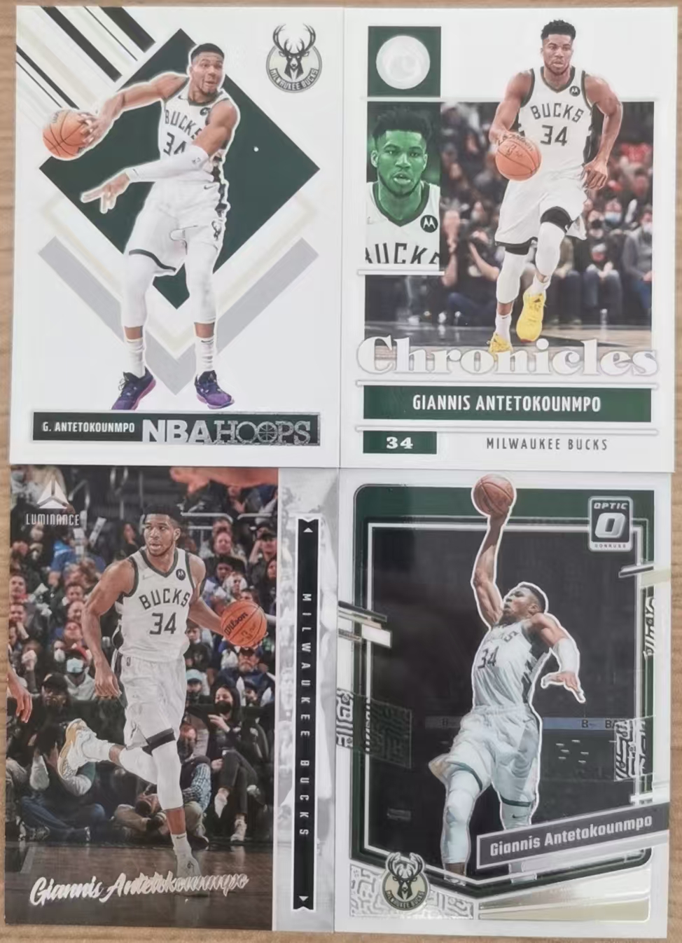 不同系列 编年史 杜蕾斯 optic hoops 扬尼斯 阿德托昆博 字母哥 雄鹿 base 特卡 凑套