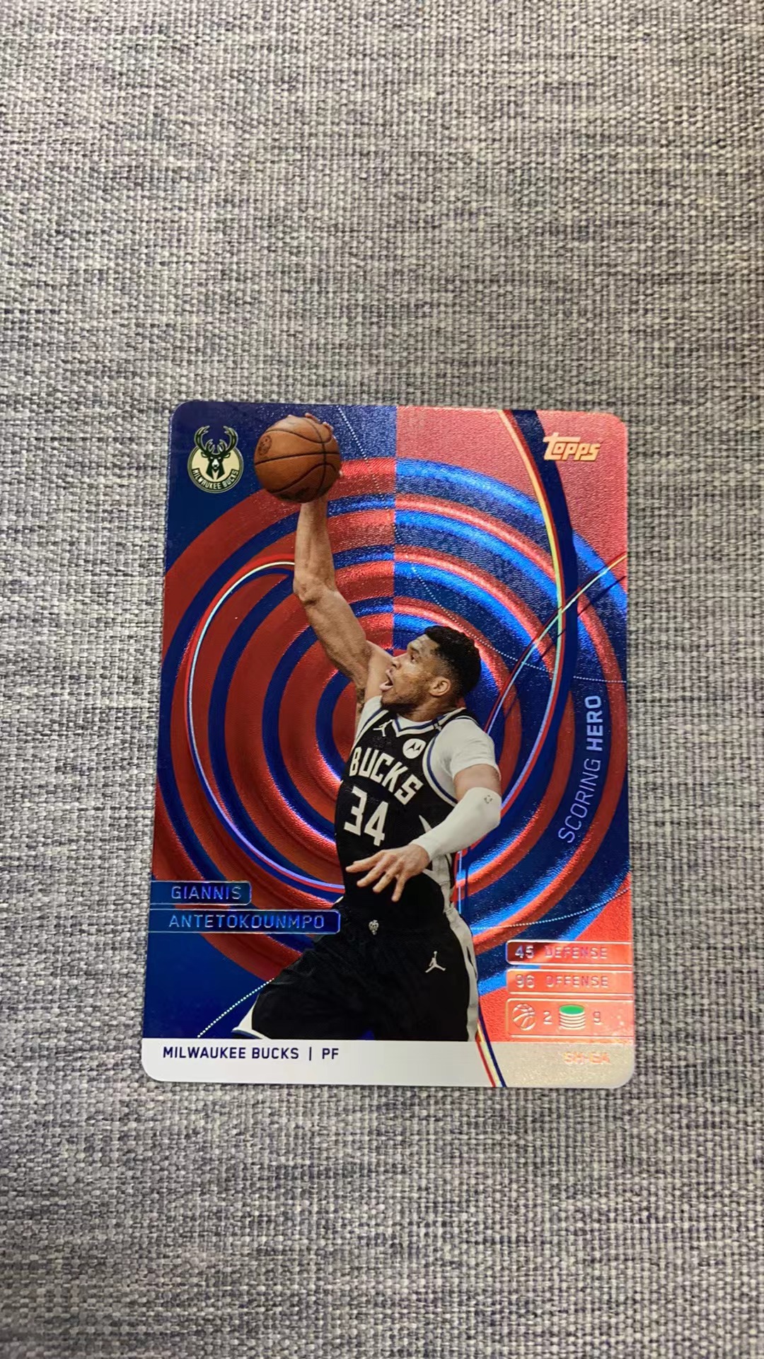 2025 Topps Match Attax 卡游 游戏版 Giannis Antetokounmpo 扬尼斯 阿德托昆博 希腊怪兽 字母哥 硬通货 凑套必备 收藏必备