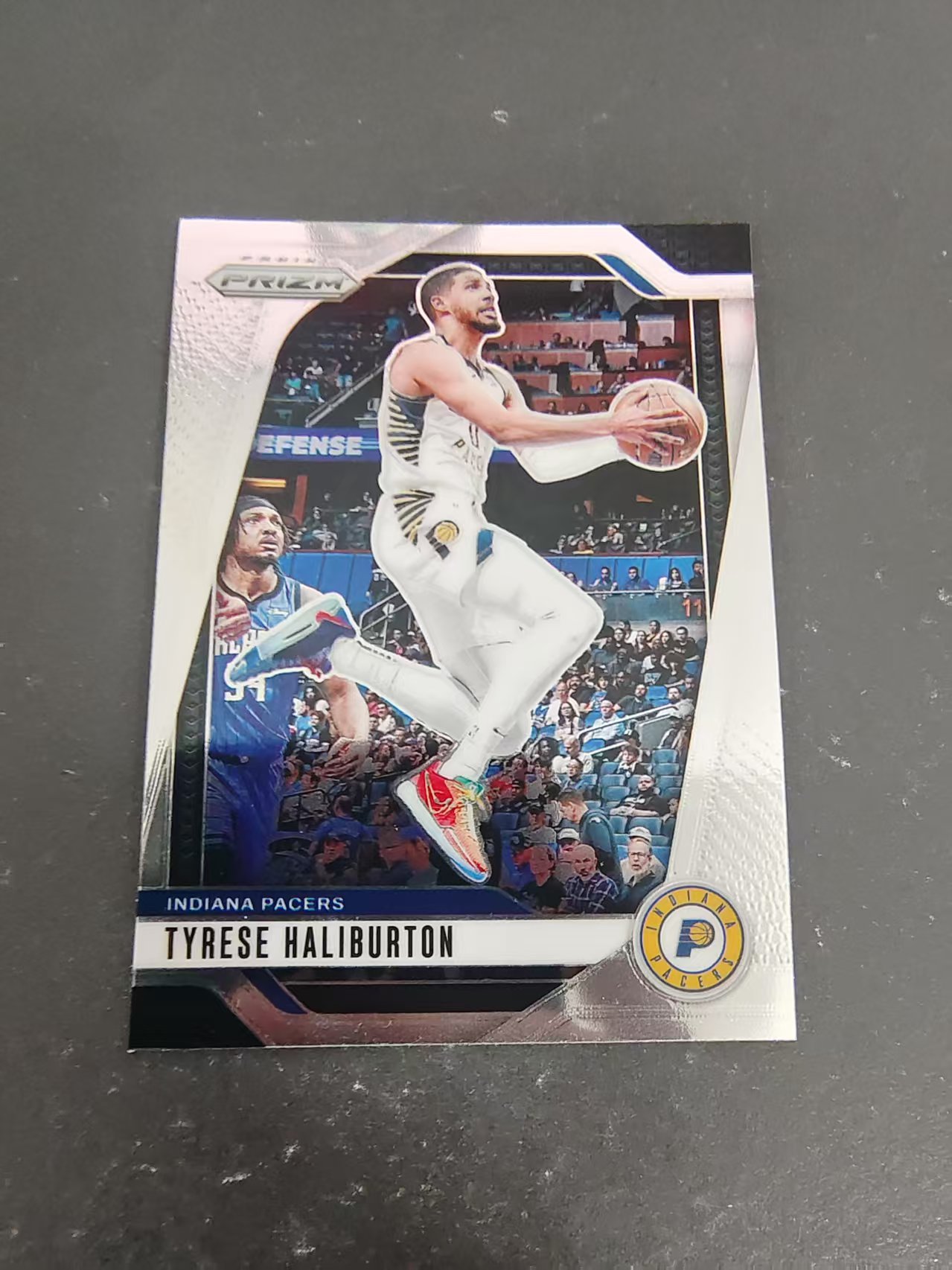 【可合并,不累计】2024-25 Panini Prizm Tyrese Haliburton 步行者 哈利伯顿 PZ 划痕 边角瑕疵 #99